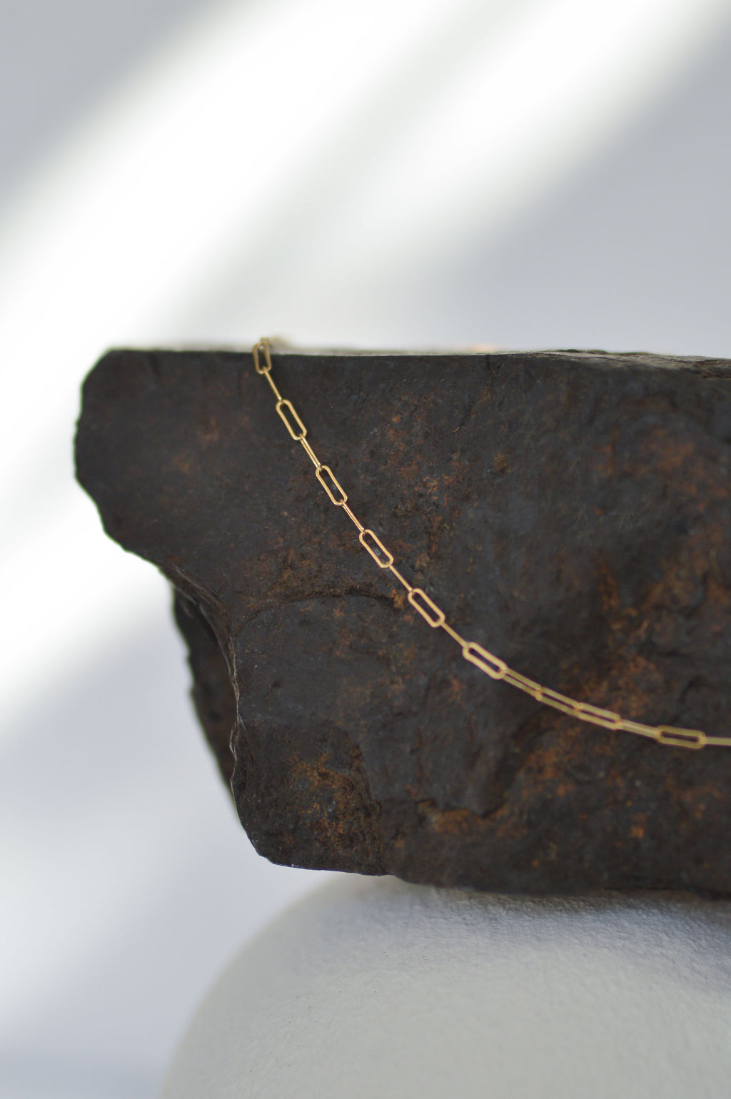 2mm Dainty Paperclip Bracelet