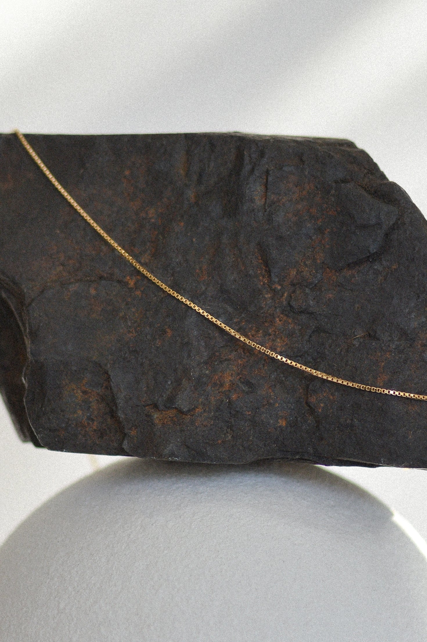 Sleek Box Chain Necklace