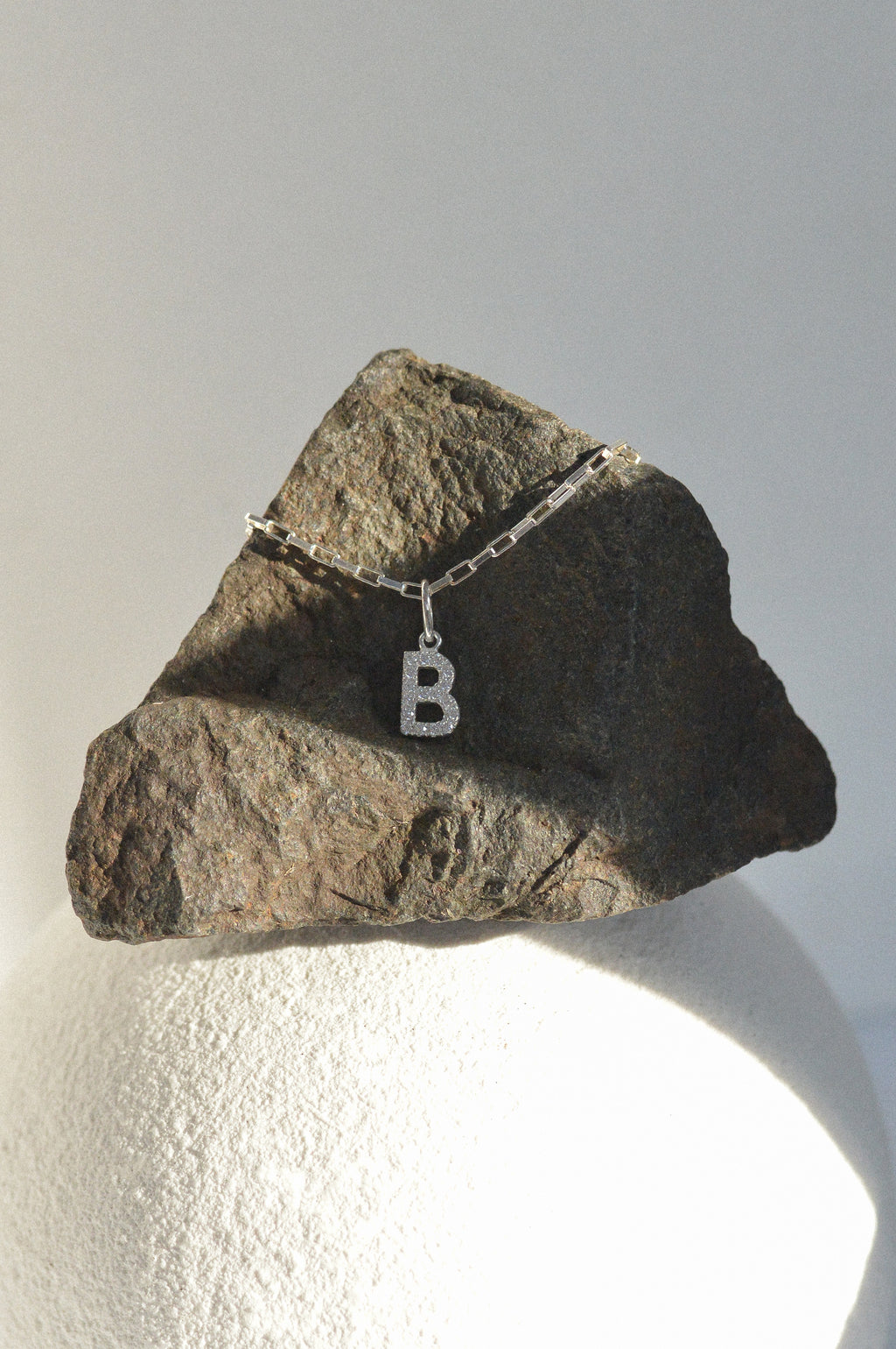 Pavé Initial Charm Bracelet