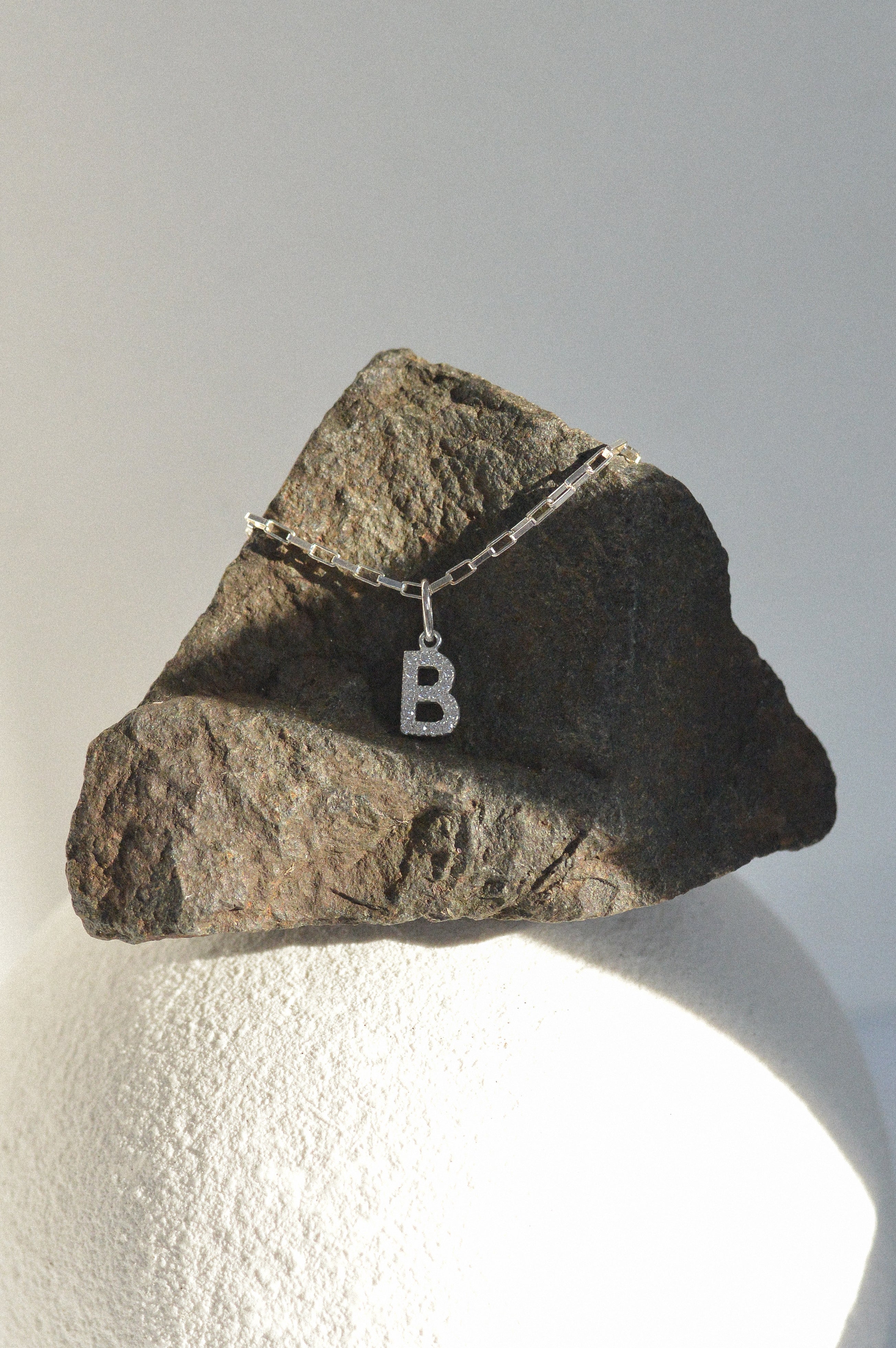 Pavé Initial Charm Bracelet
