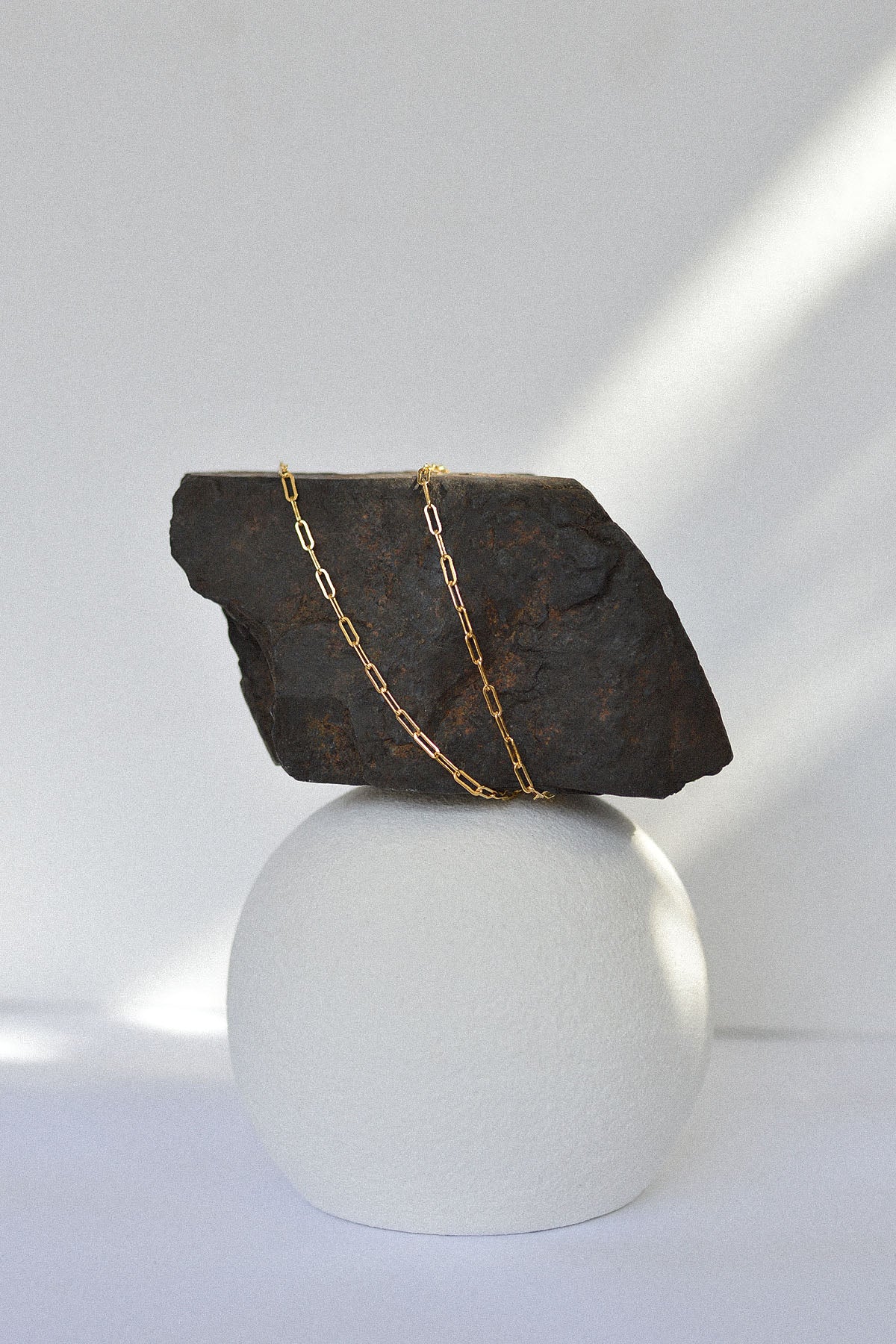 2.5mm Paperclip Necklace
