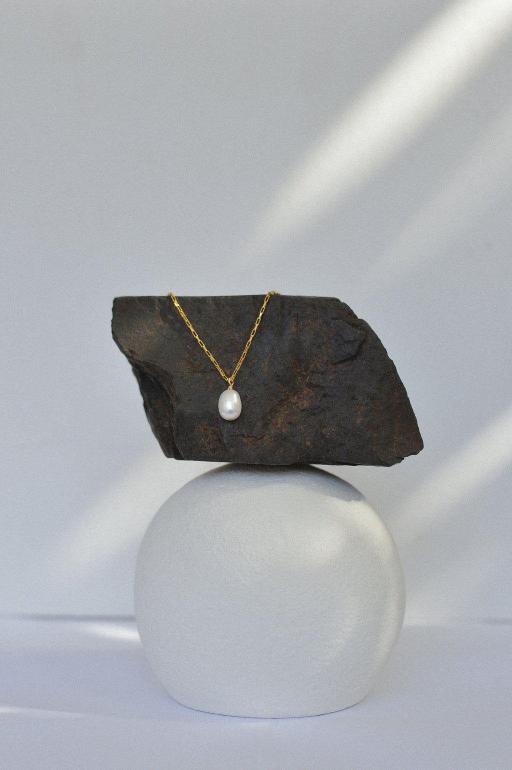 Freshwater Pearl Charm Necklace
