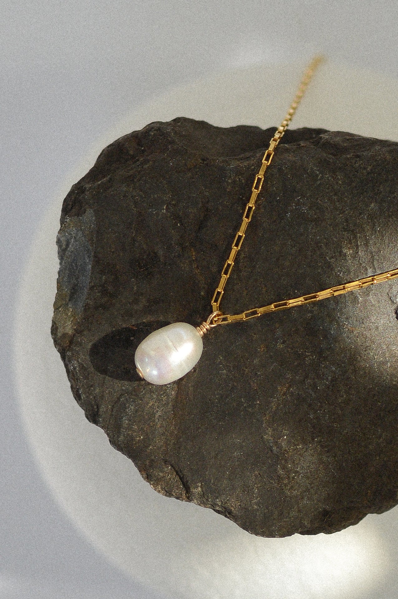 Freshwater Pearl Charm Necklace