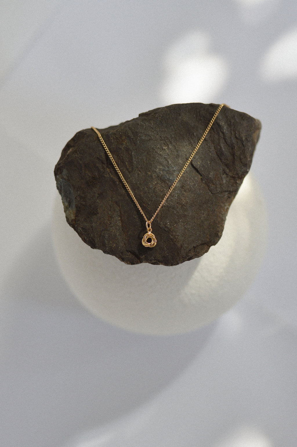 Love Knot Charm Necklace