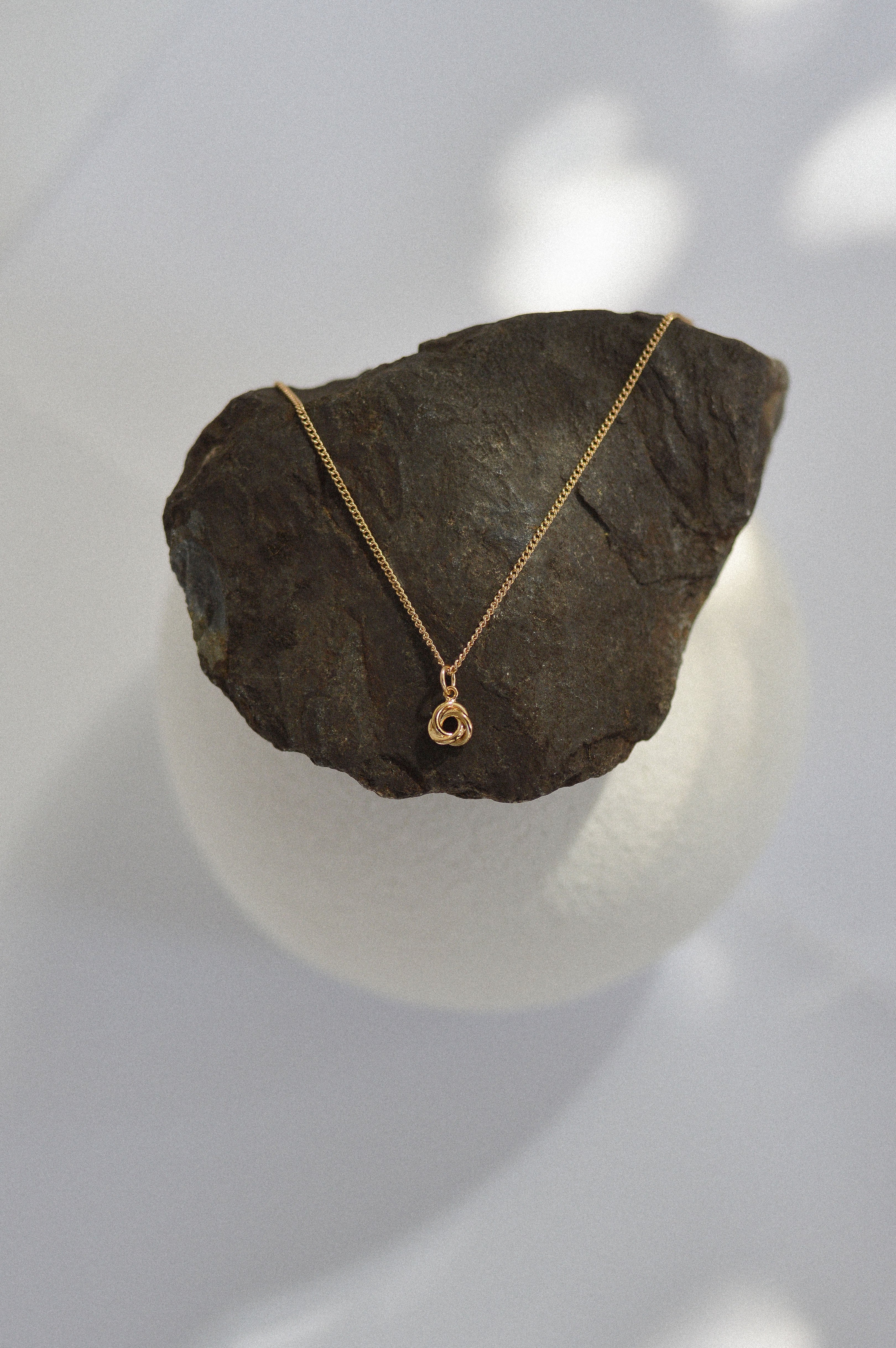Love Knot Charm Necklace