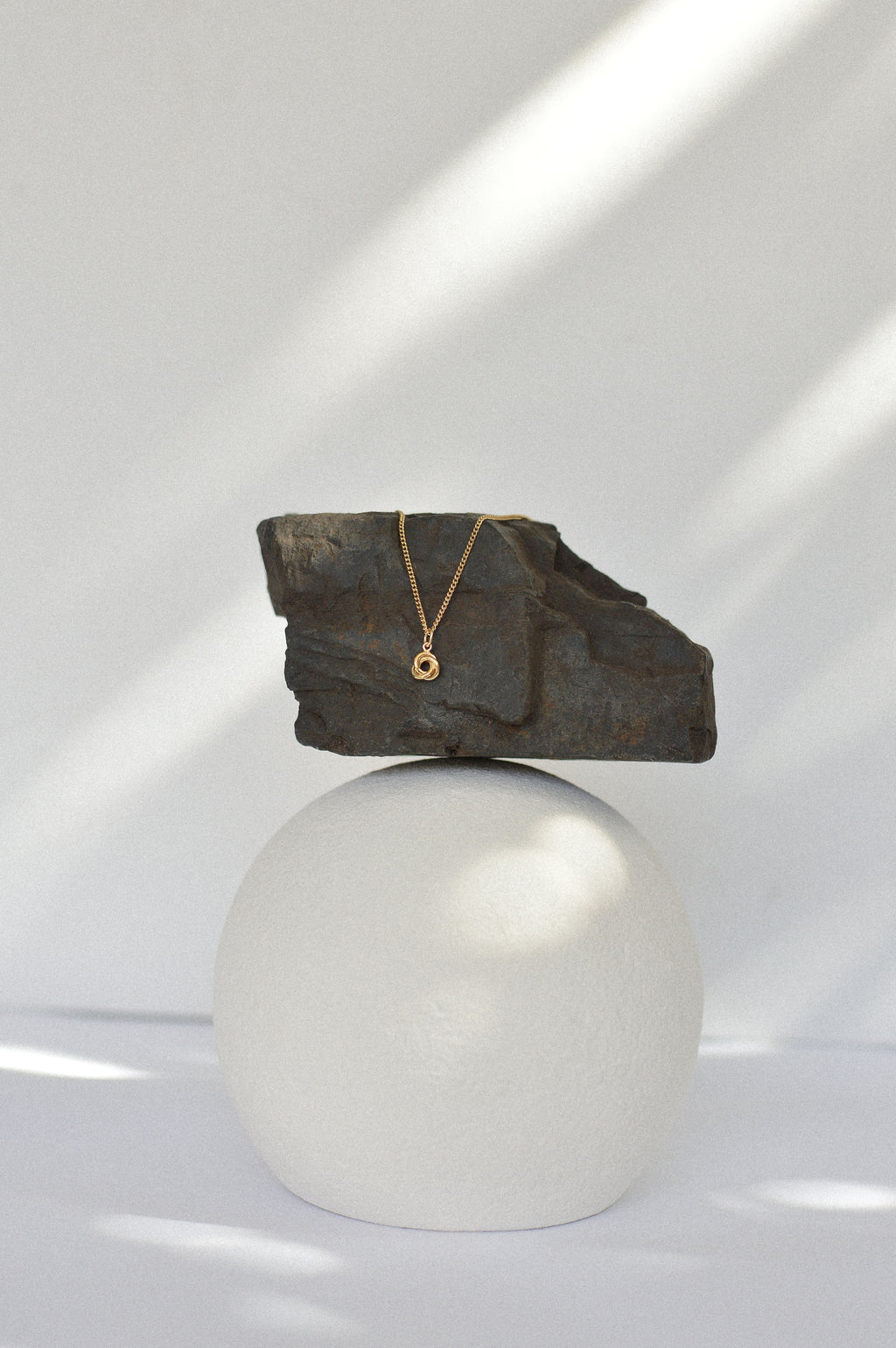 Love Knot Charm Necklace