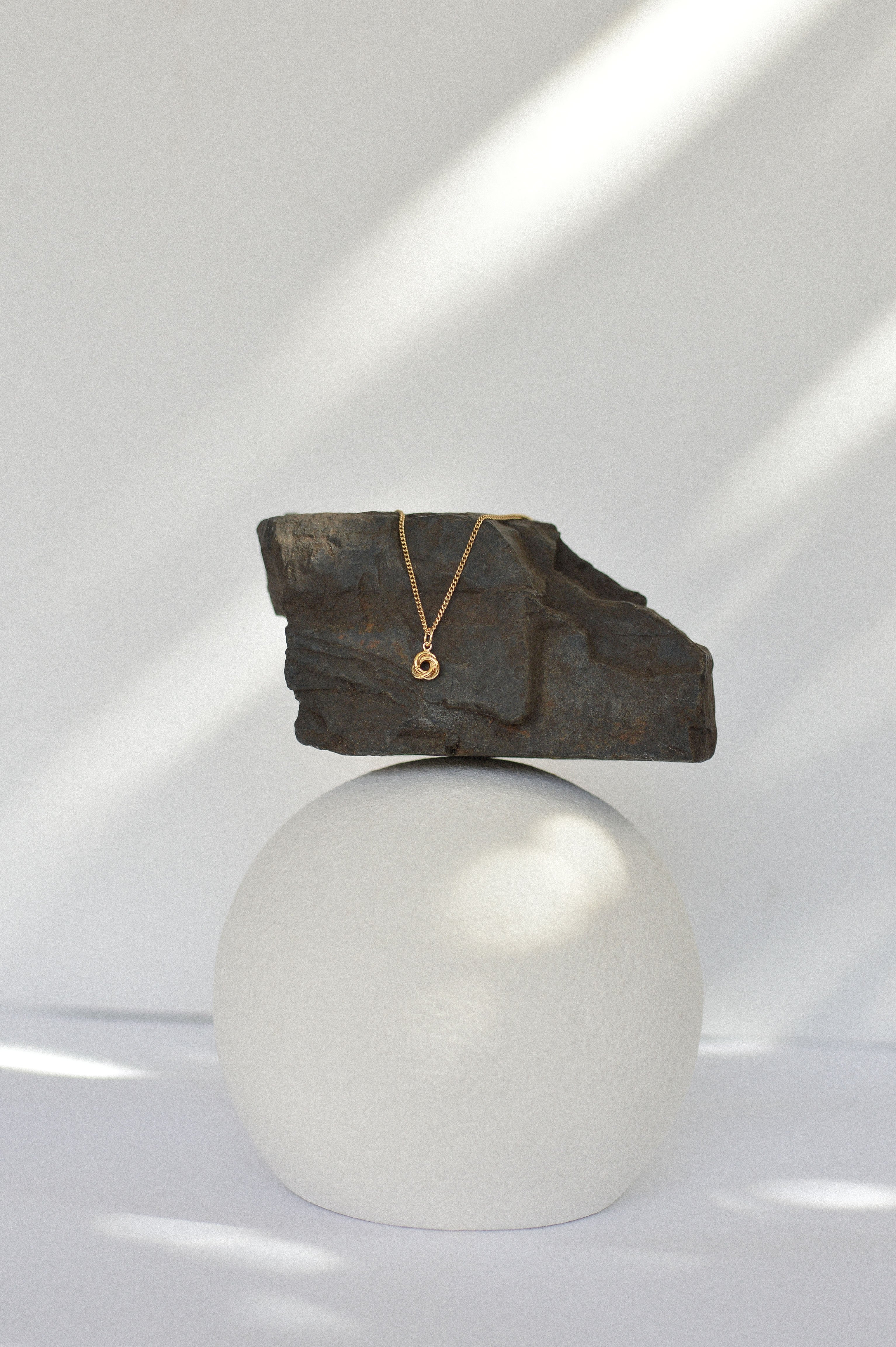 Love Knot Charm Necklace