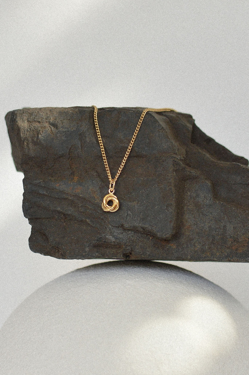 Love Knot Charm Necklace