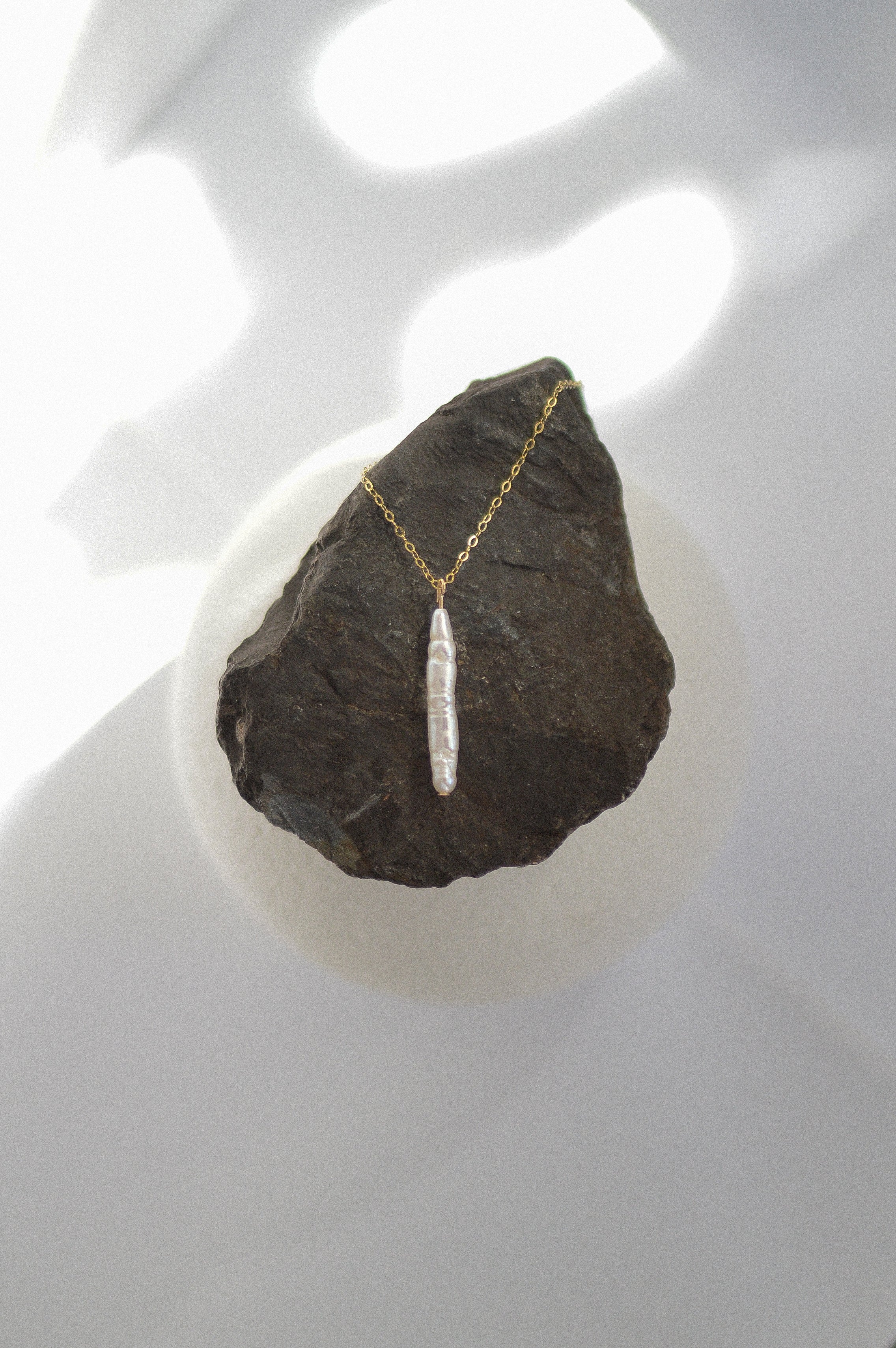 Long Freshwater Pearl Necklace