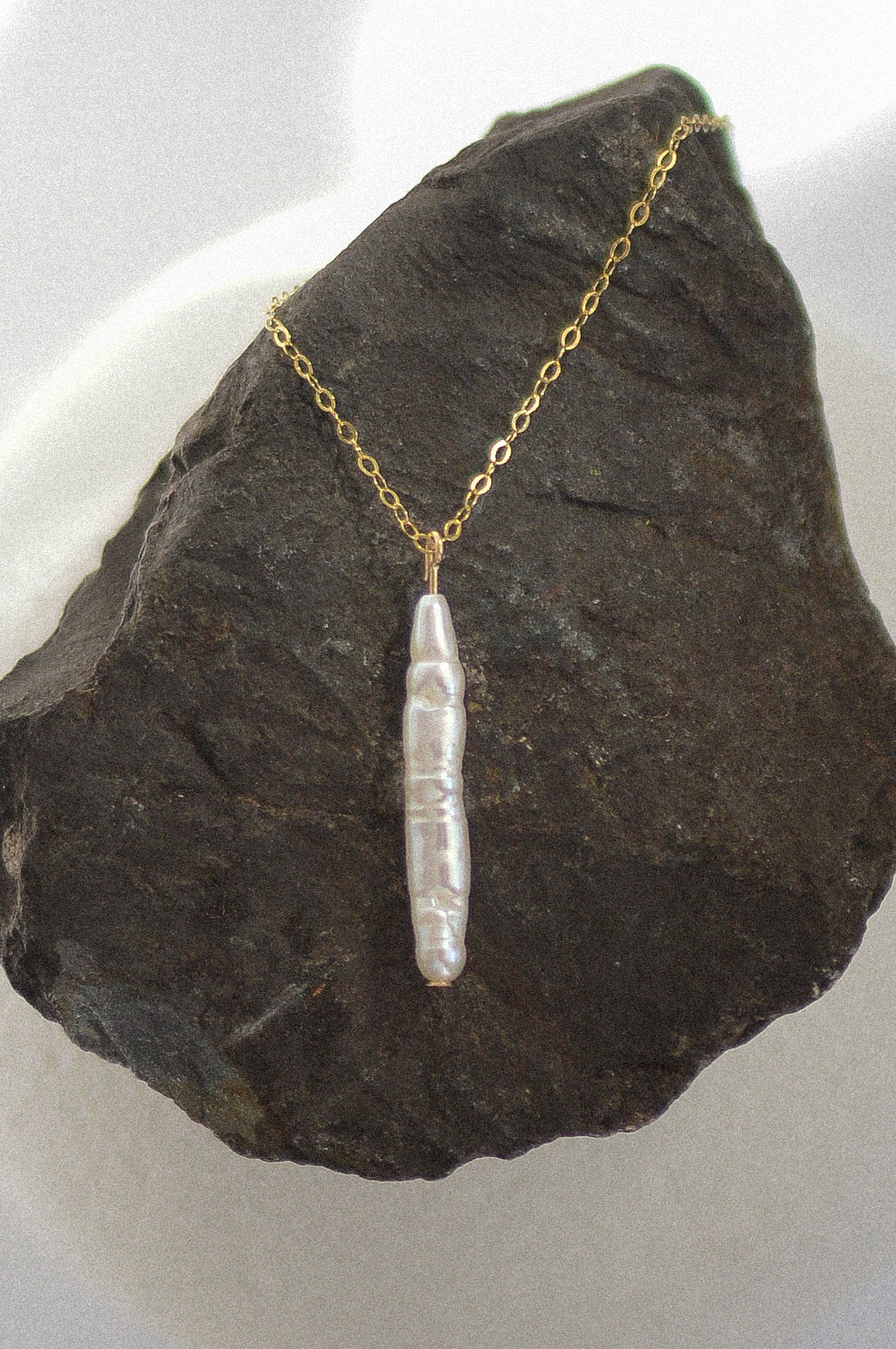 Long Freshwater Pearl Necklace