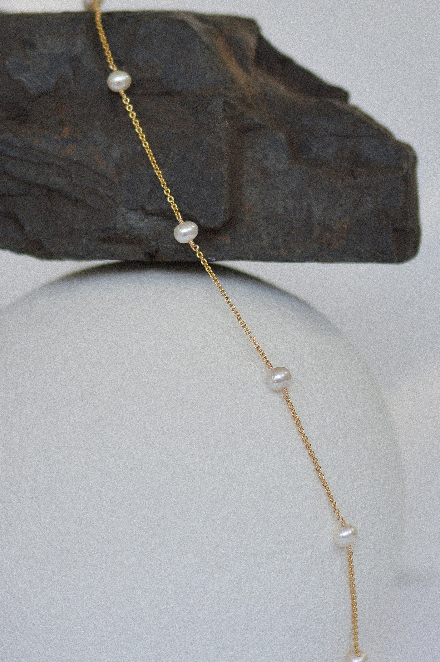 Floating Pearl Bracelet