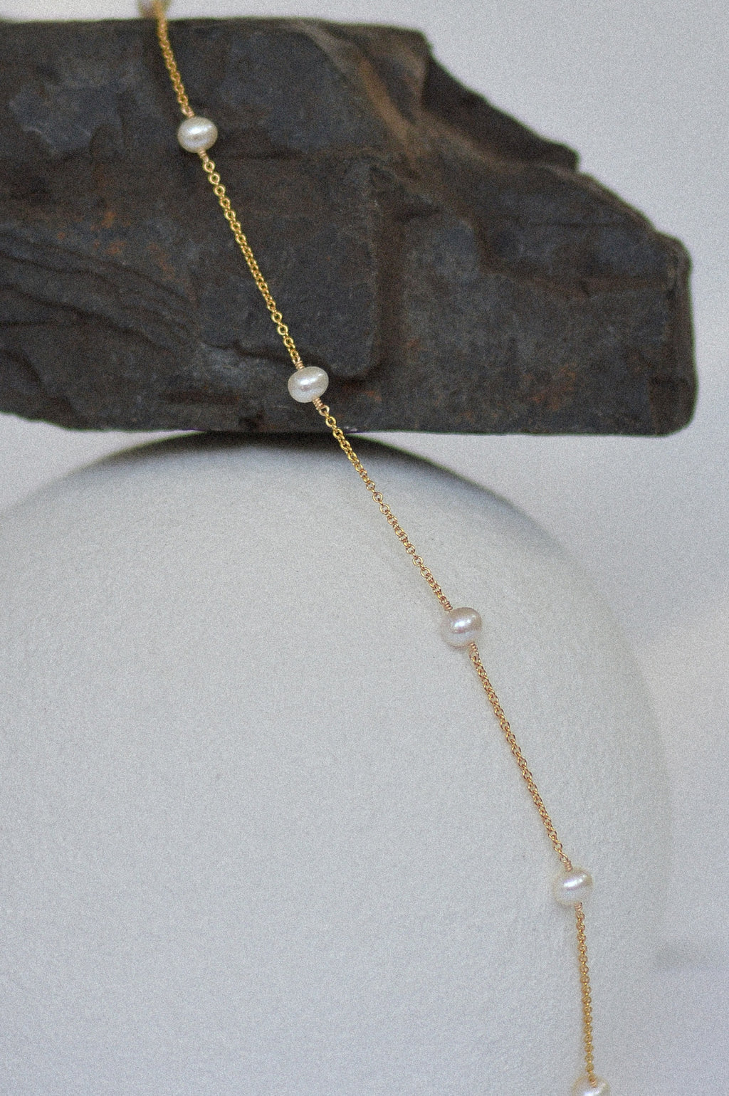 Floating Pearl Necklace
