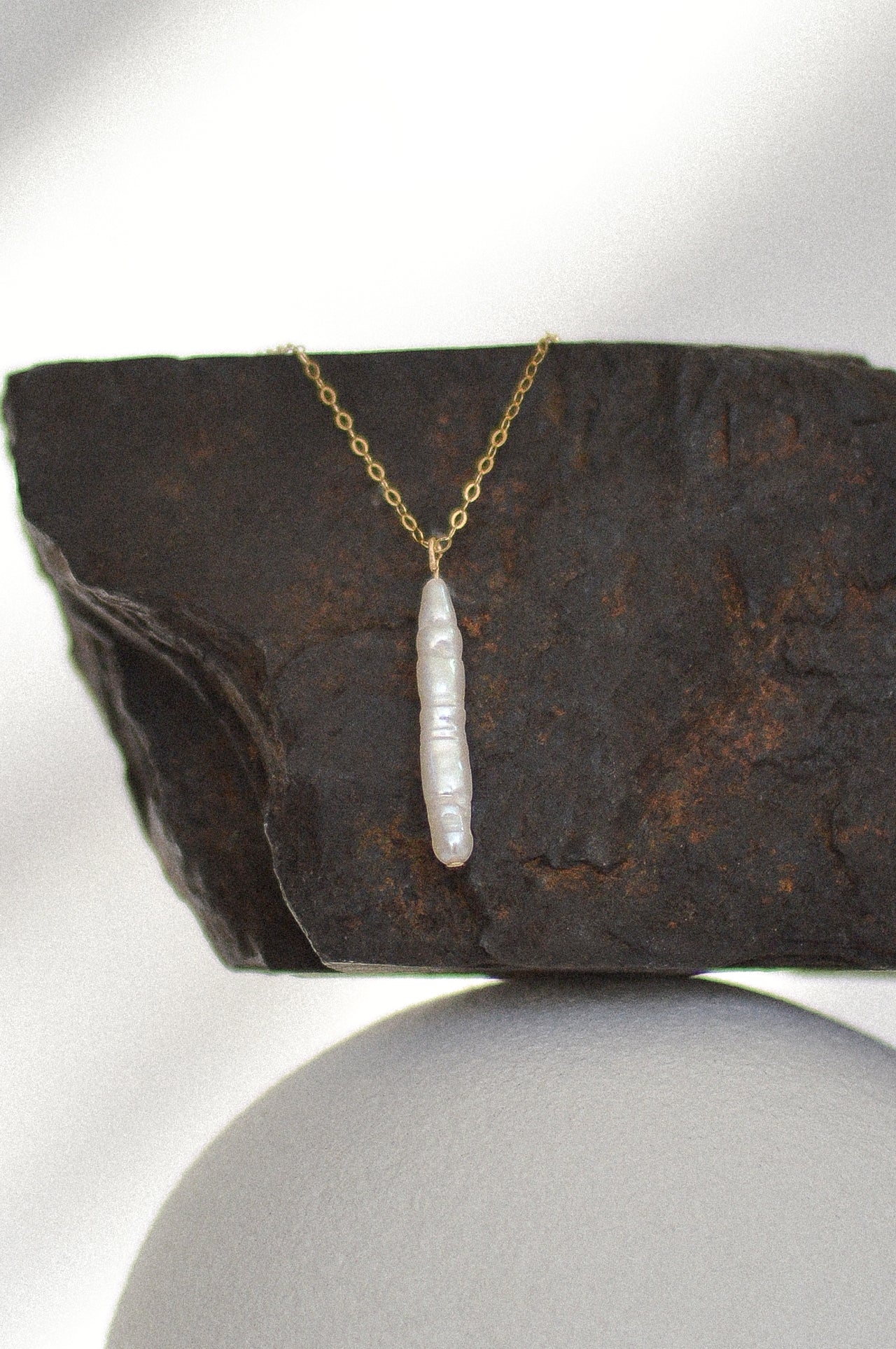 Long Freshwater Pearl Necklace