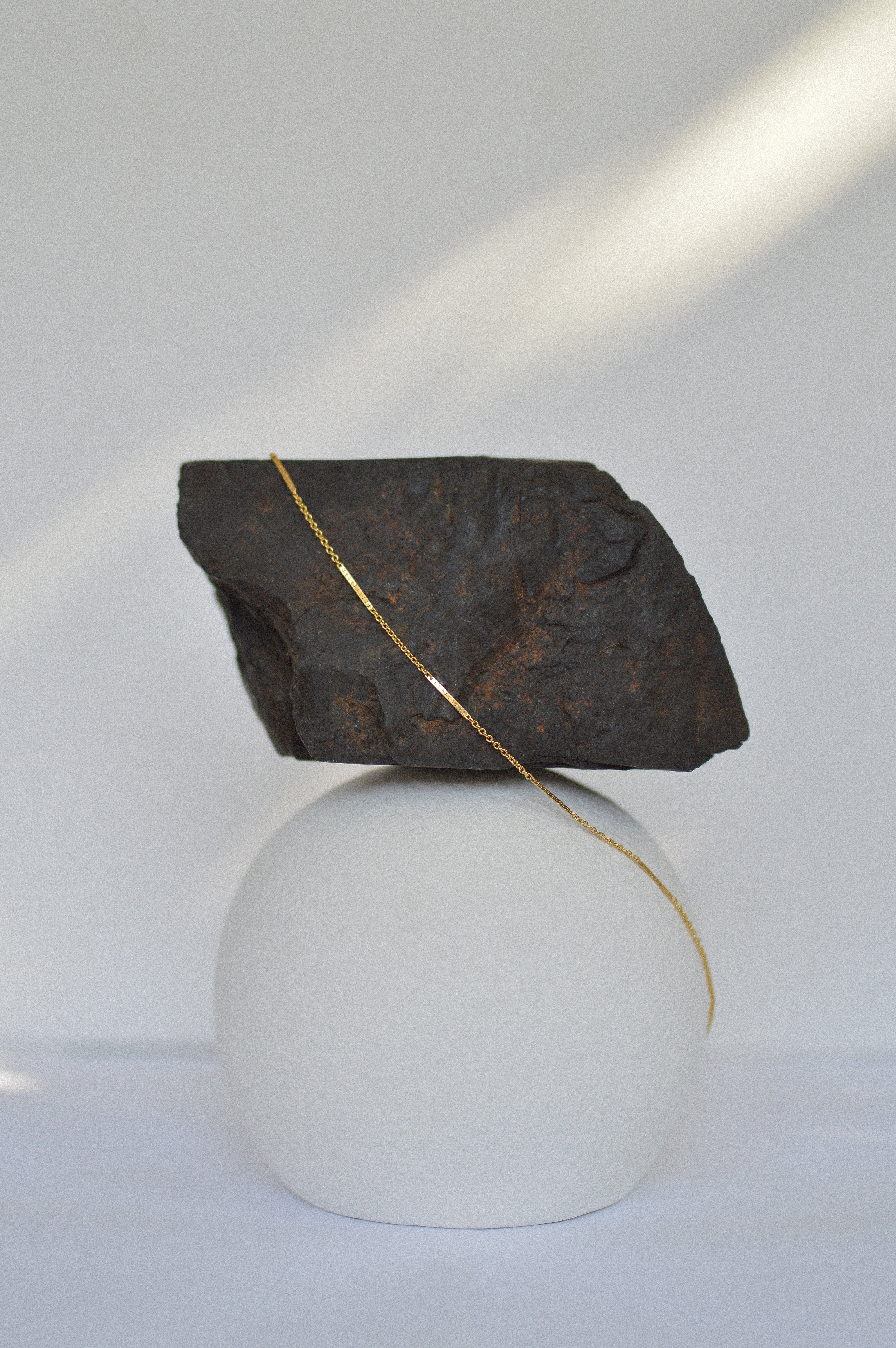 Cable Bar Chain Necklace