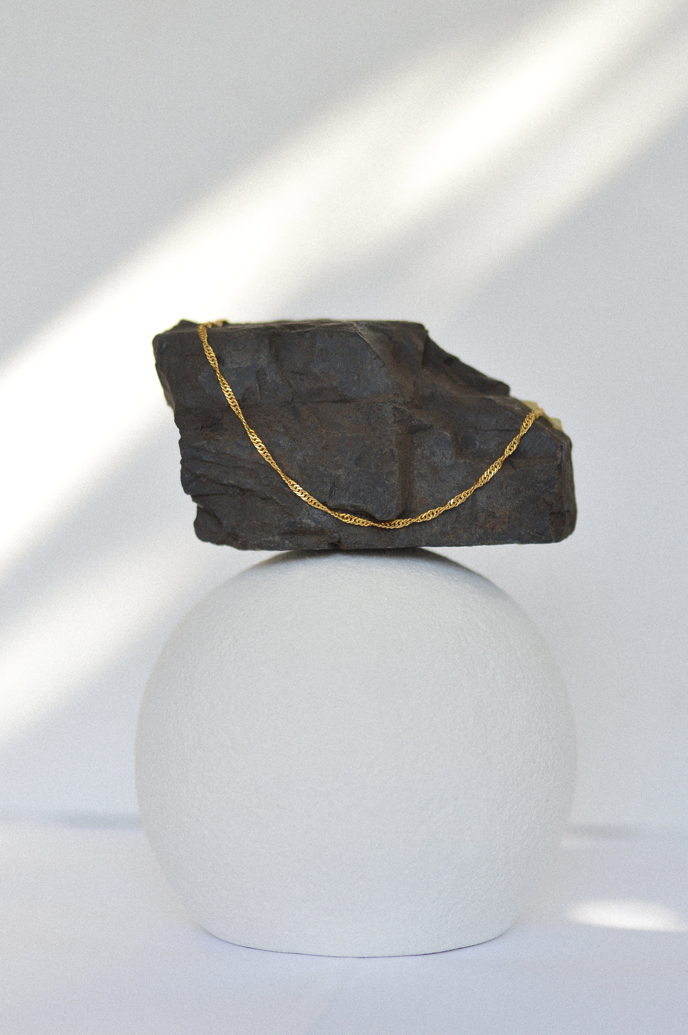 Singapore Twist Chain Necklace