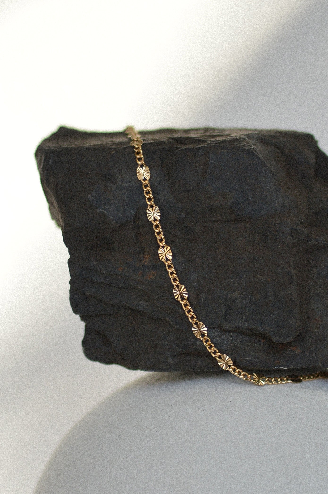 Sunburst Chain Bracelet