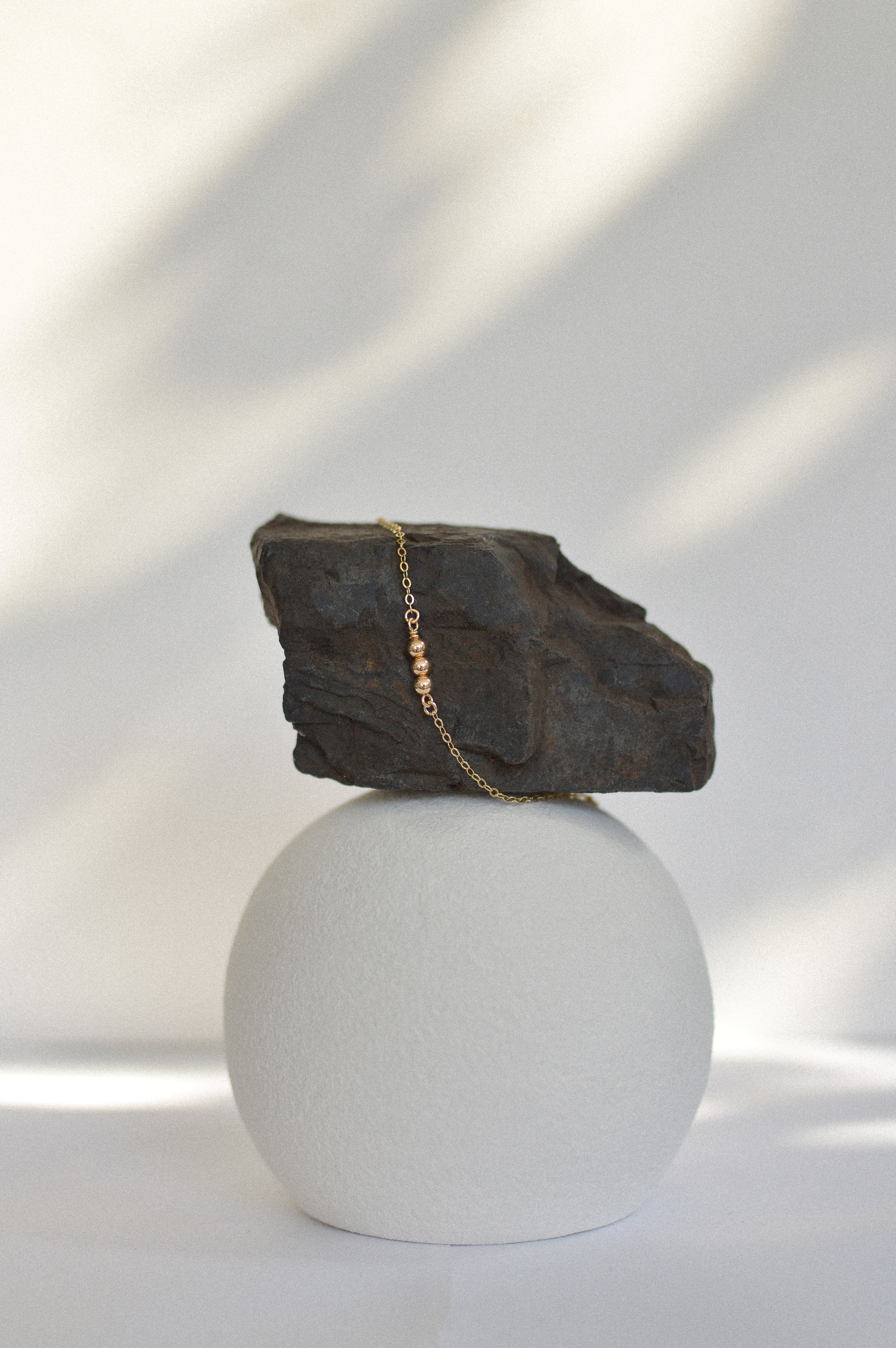 Three Bead Bracelet