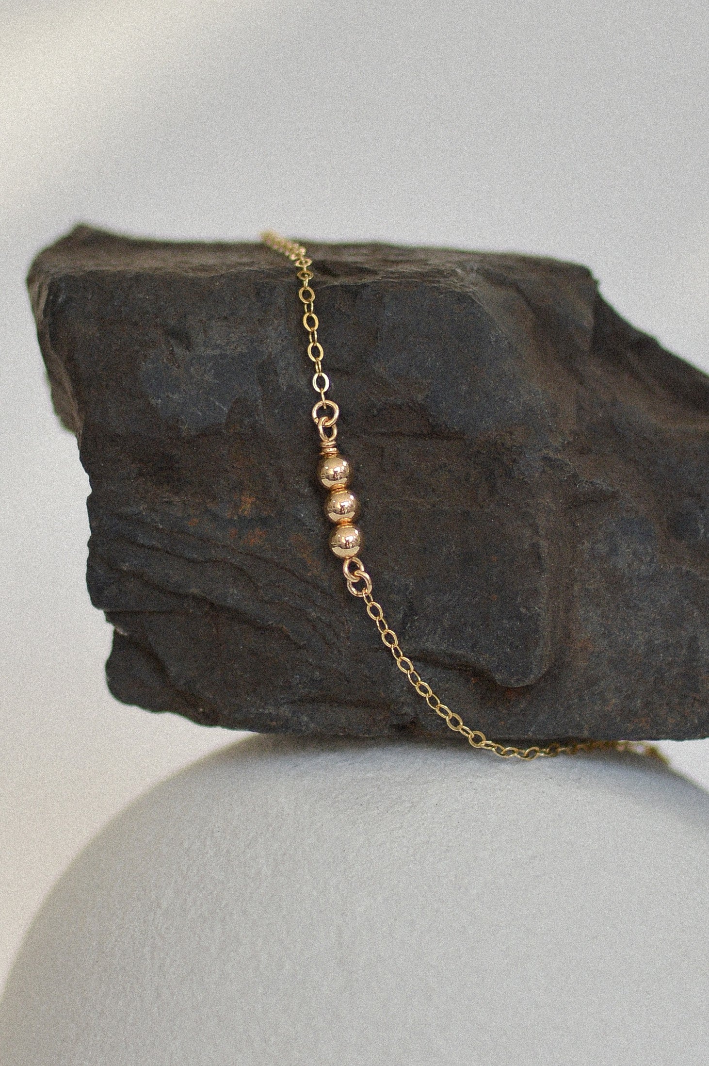 Three Bead Bracelet