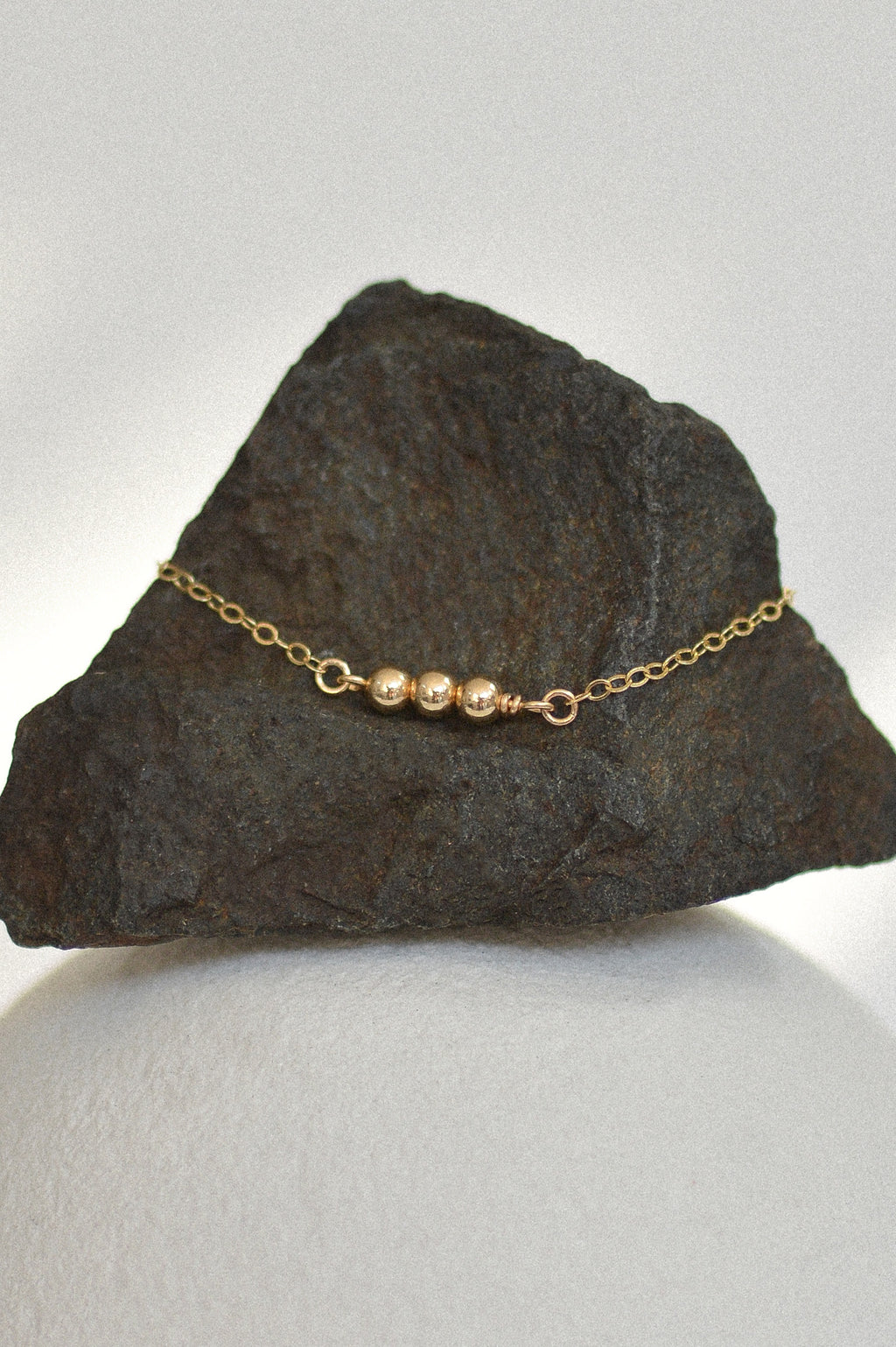 Three Bead Bracelet
