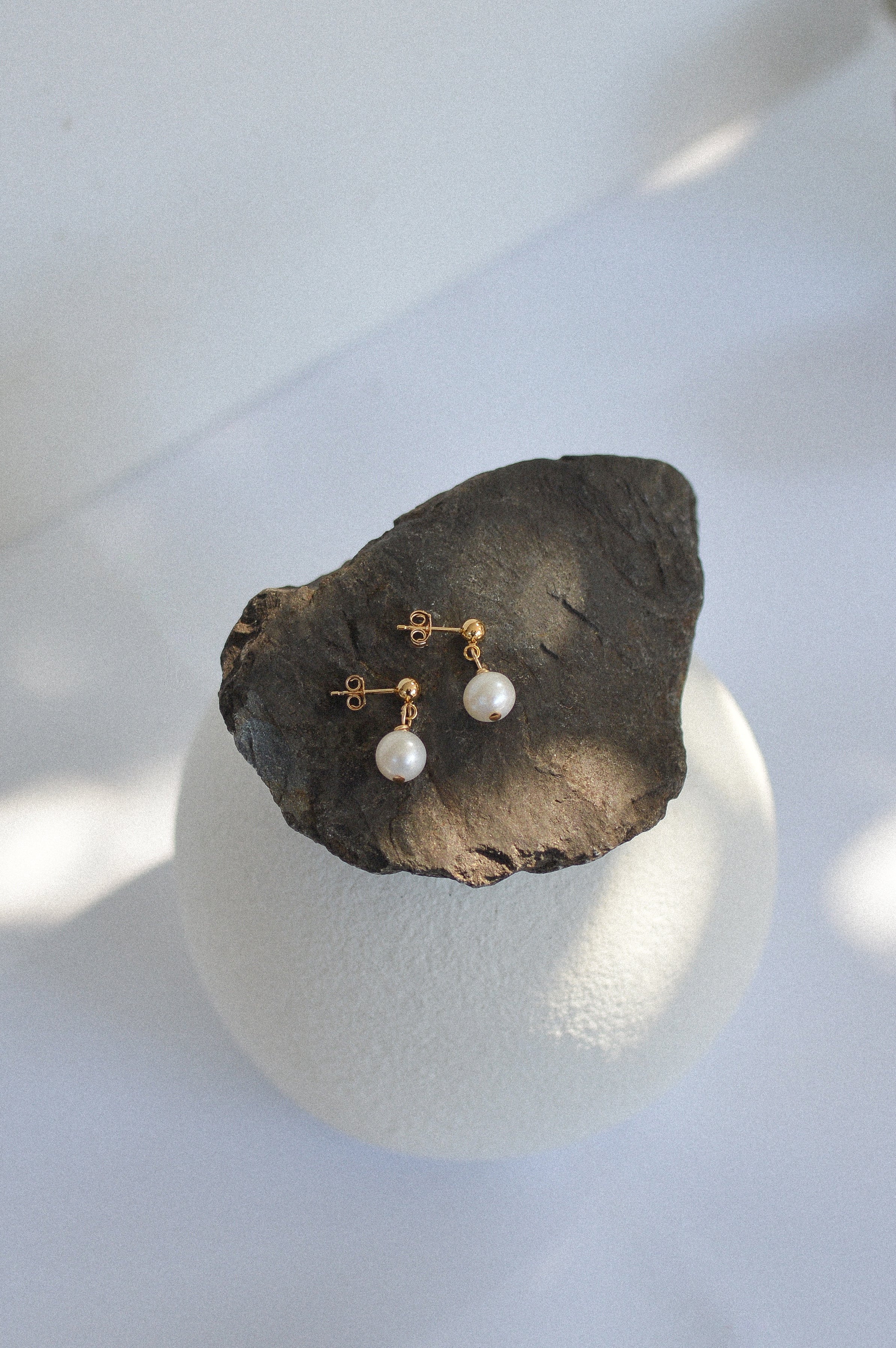 Freshwater Pearl Stud Earrings