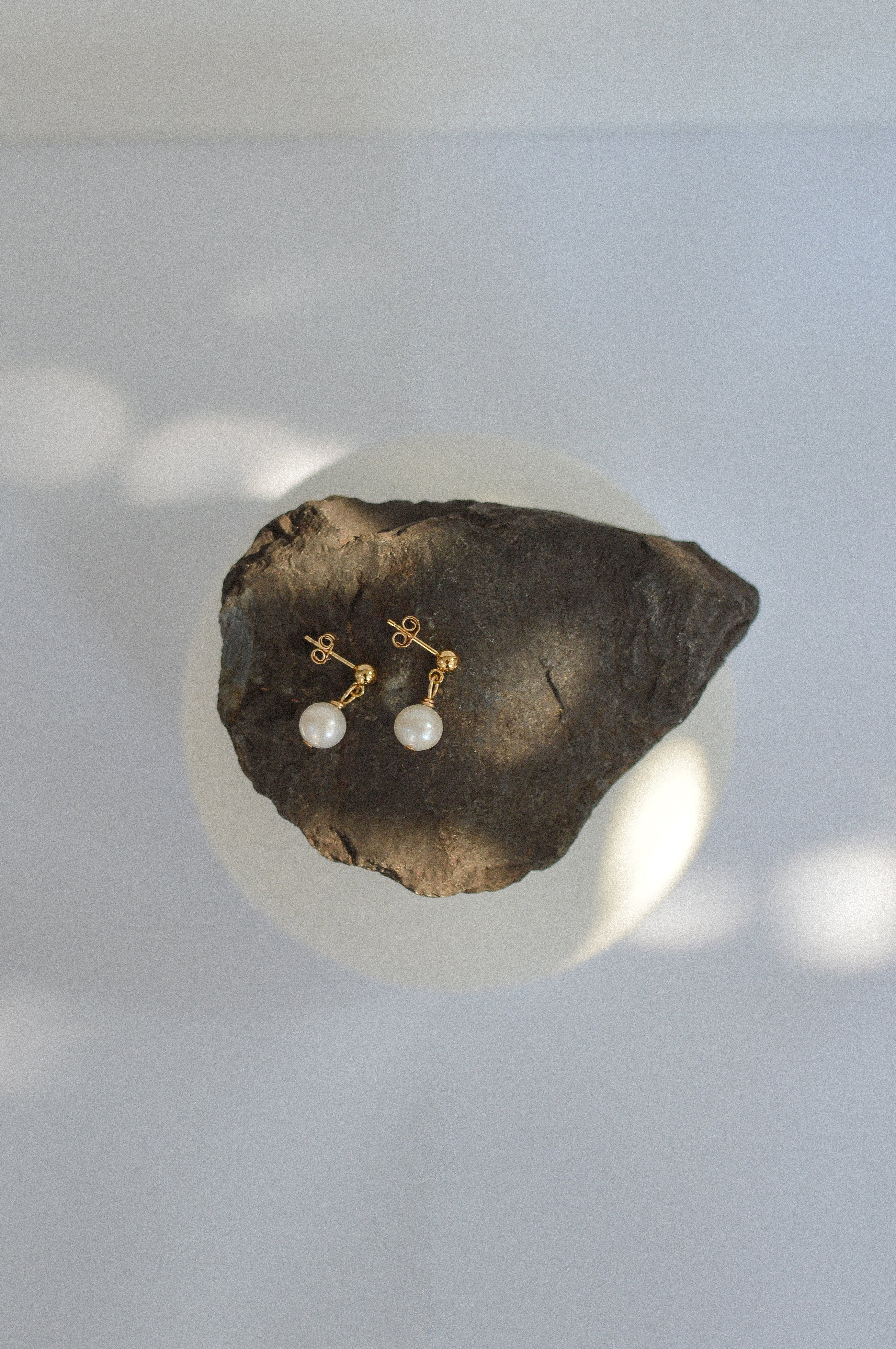 Freshwater Pearl Stud Earrings
