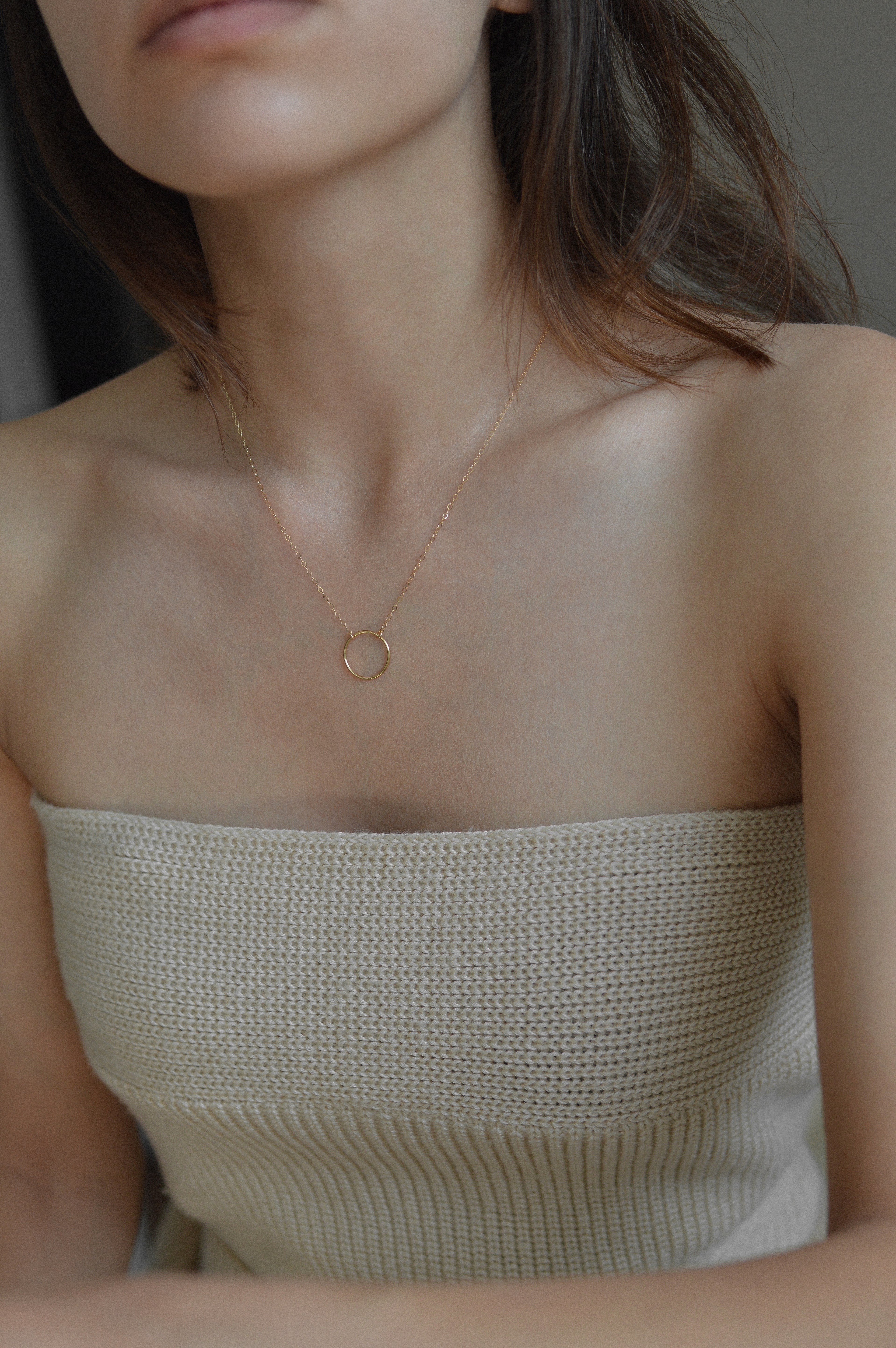 Circle Infinity Necklace