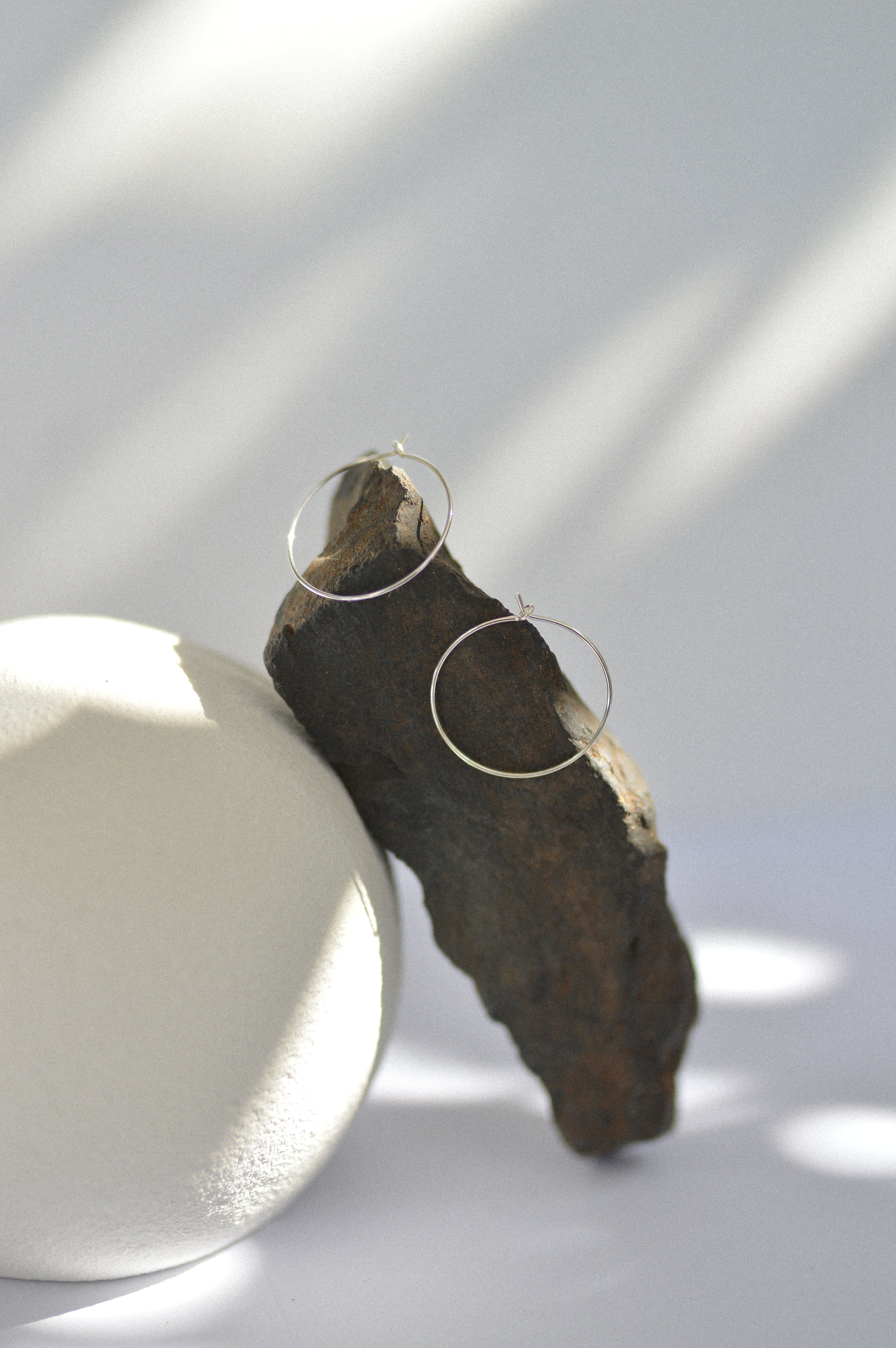 Thin Dainty Hoop Earrings