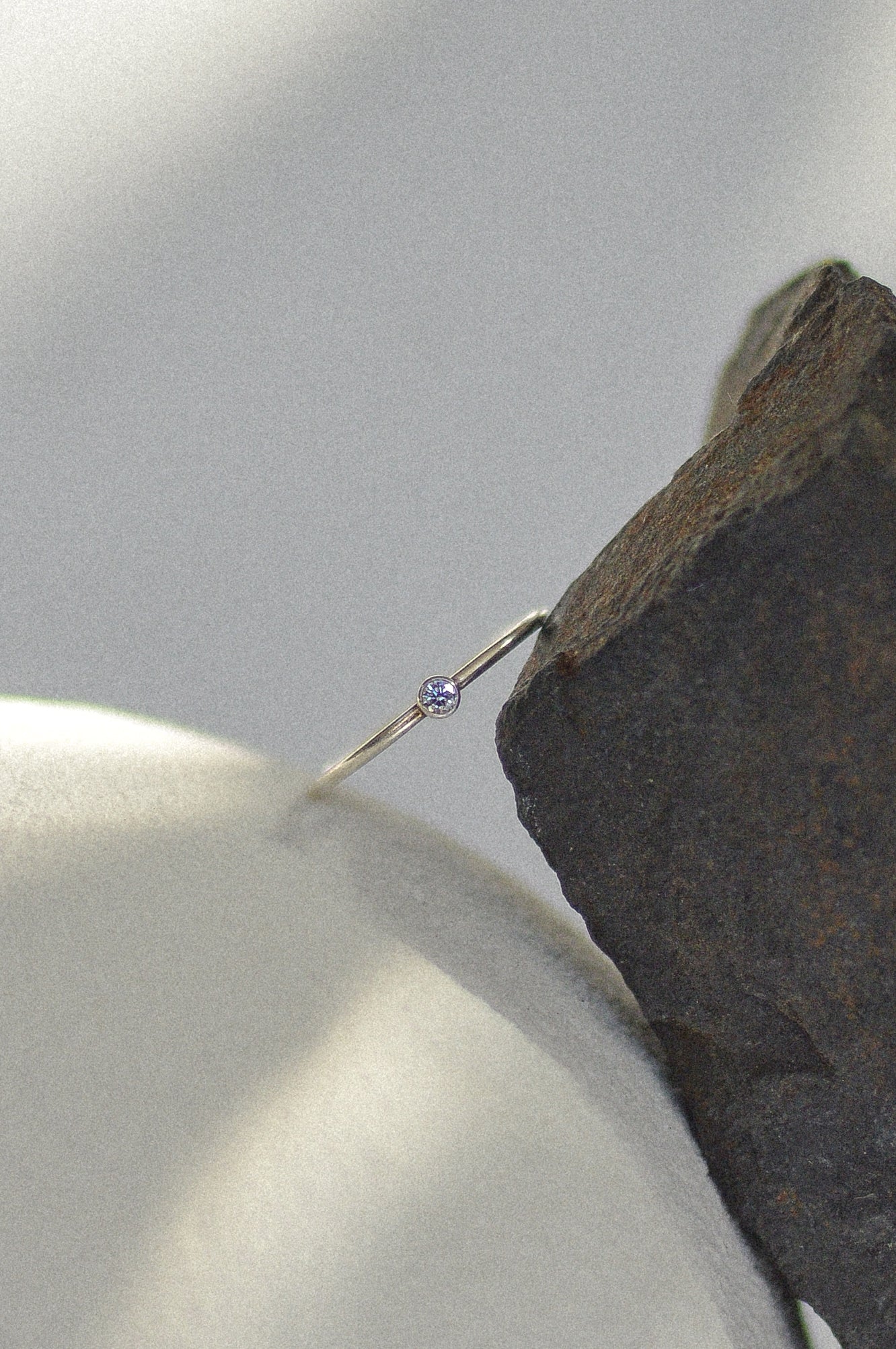 Dainty Cubic Zirconia Ring