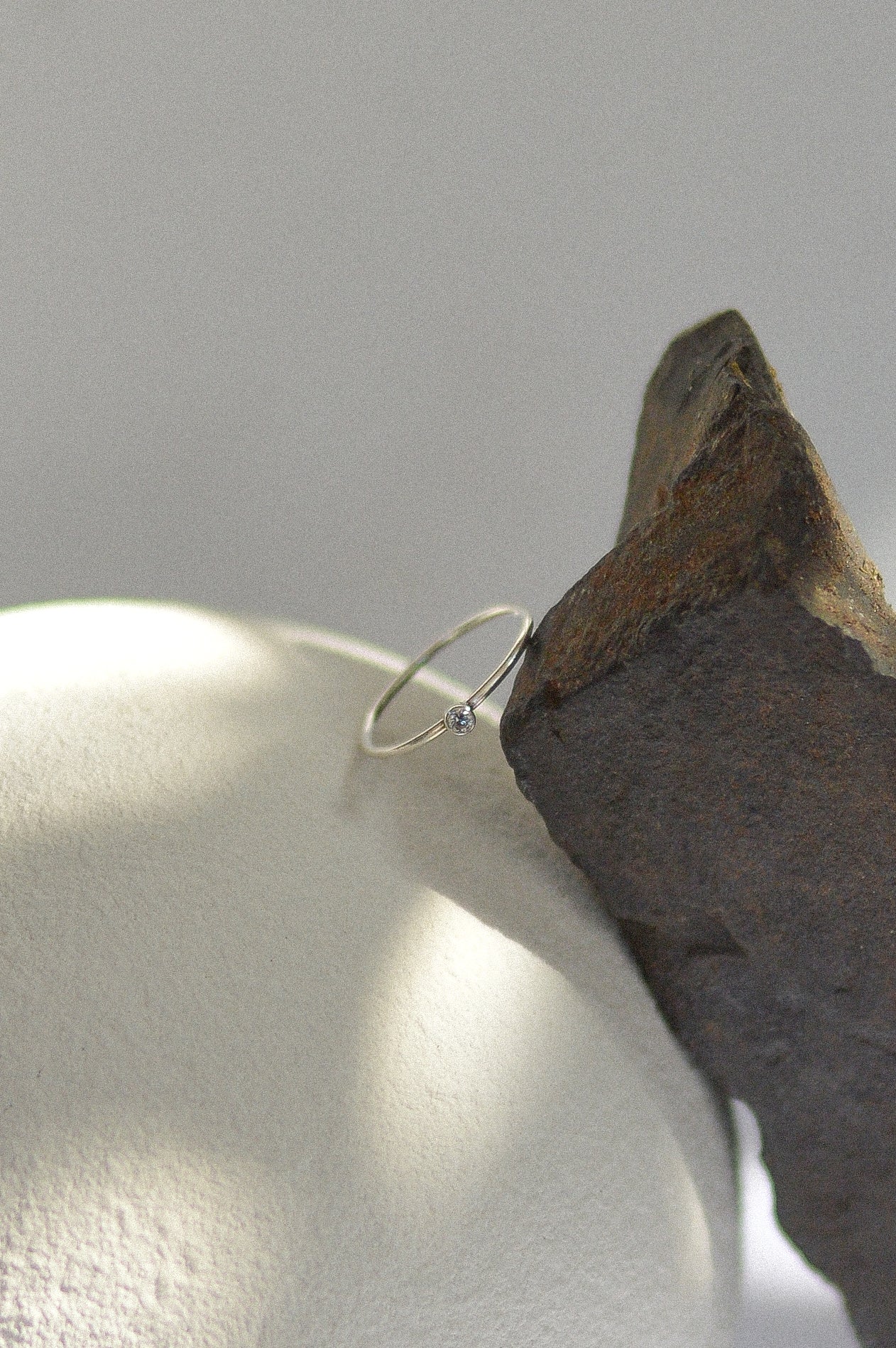 Dainty Cubic Zirconia Ring