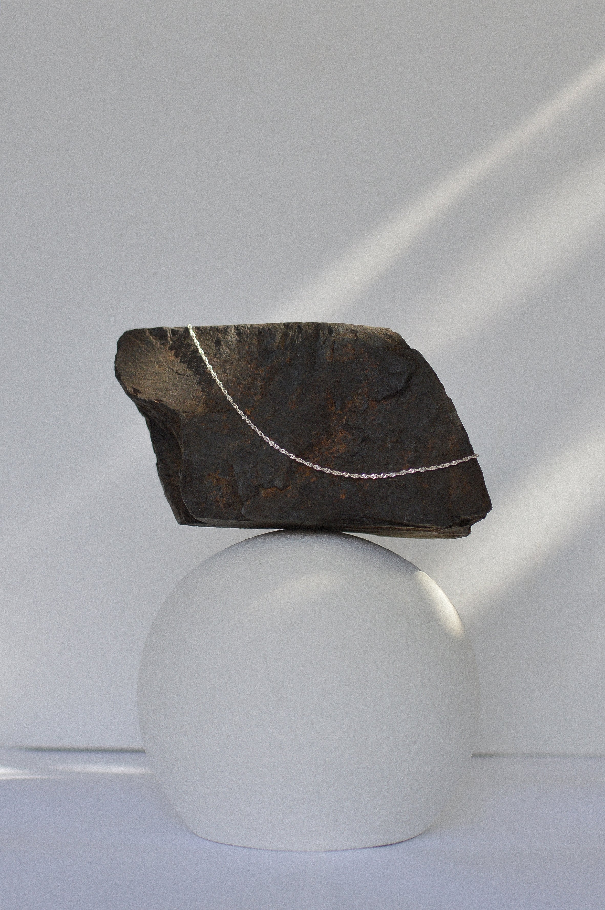 Dainty Thin Singapore Chain Necklace