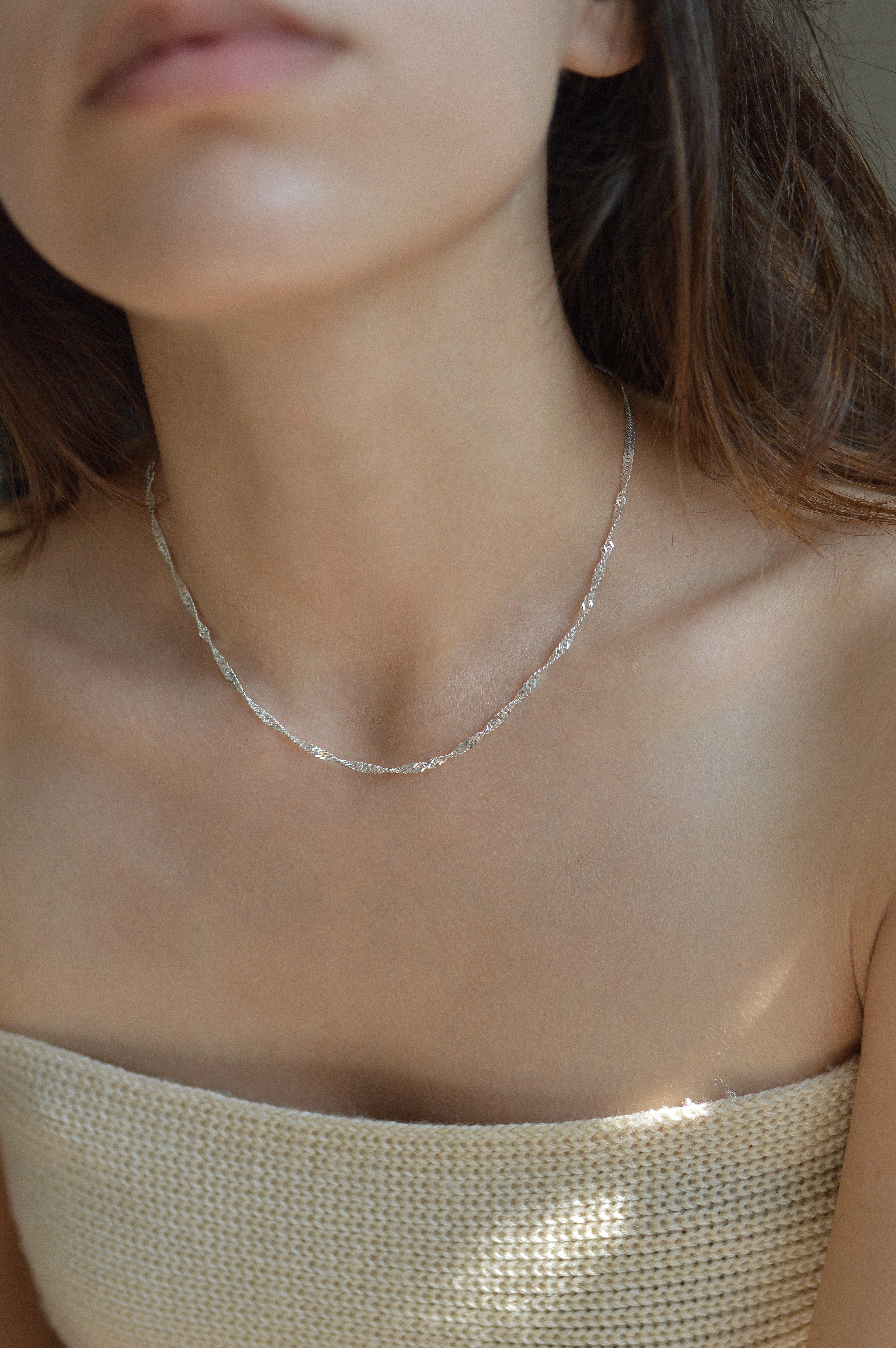 Singapore Twist Necklace