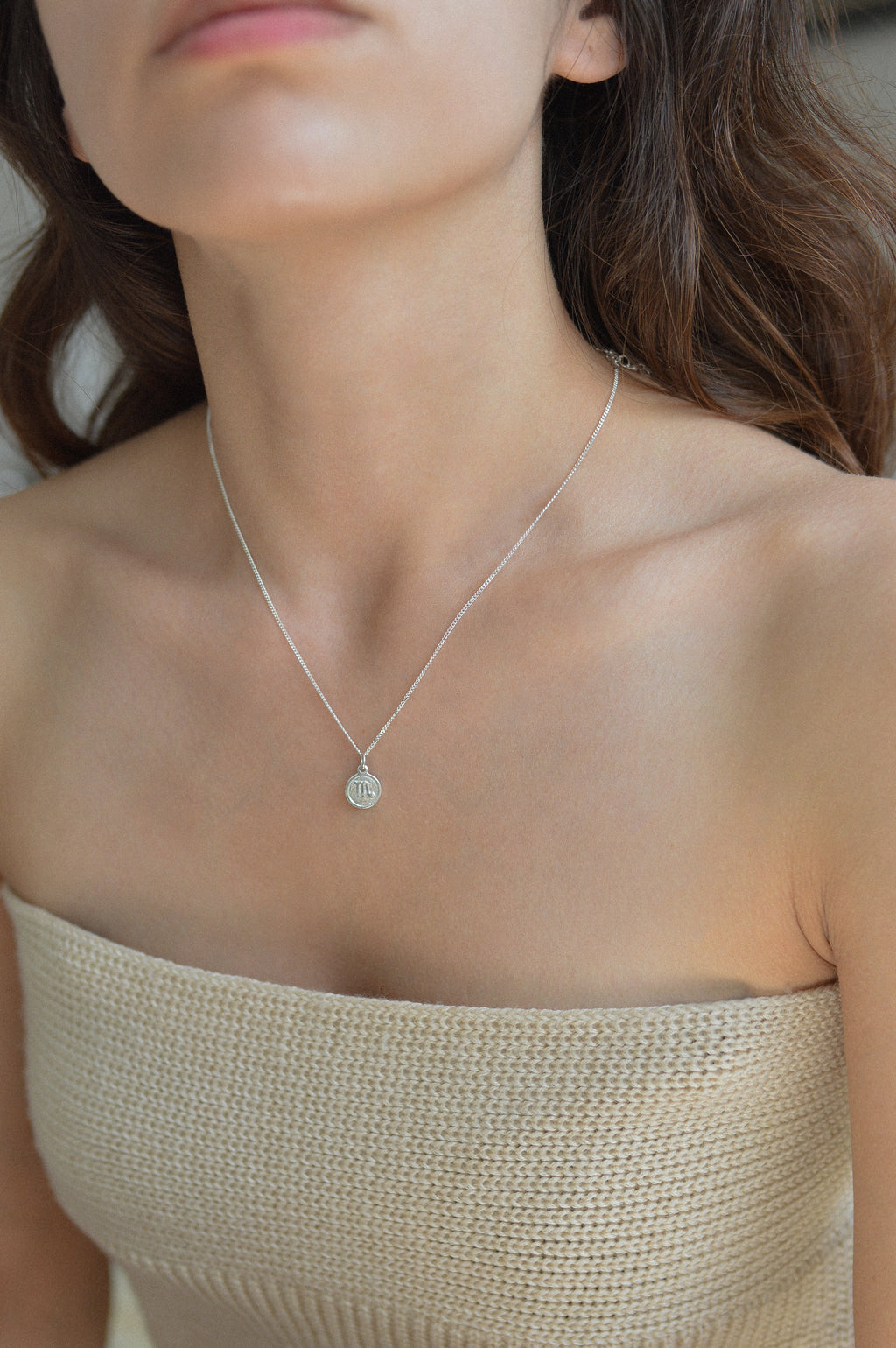 Star Sign Coin Necklace