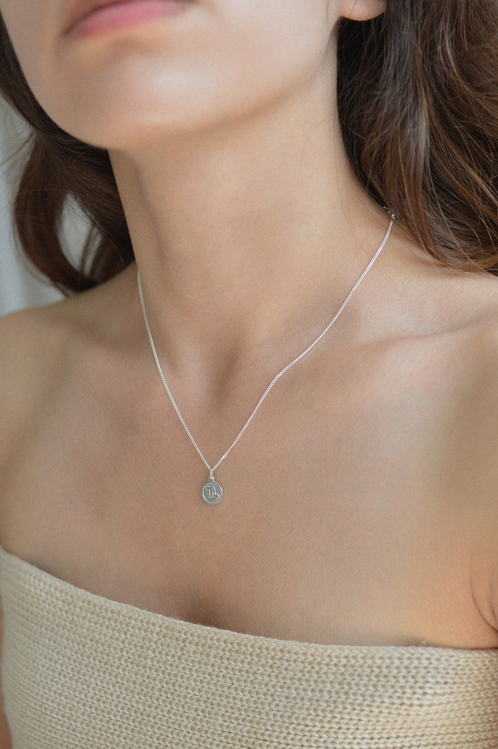 Star Sign Coin Necklace