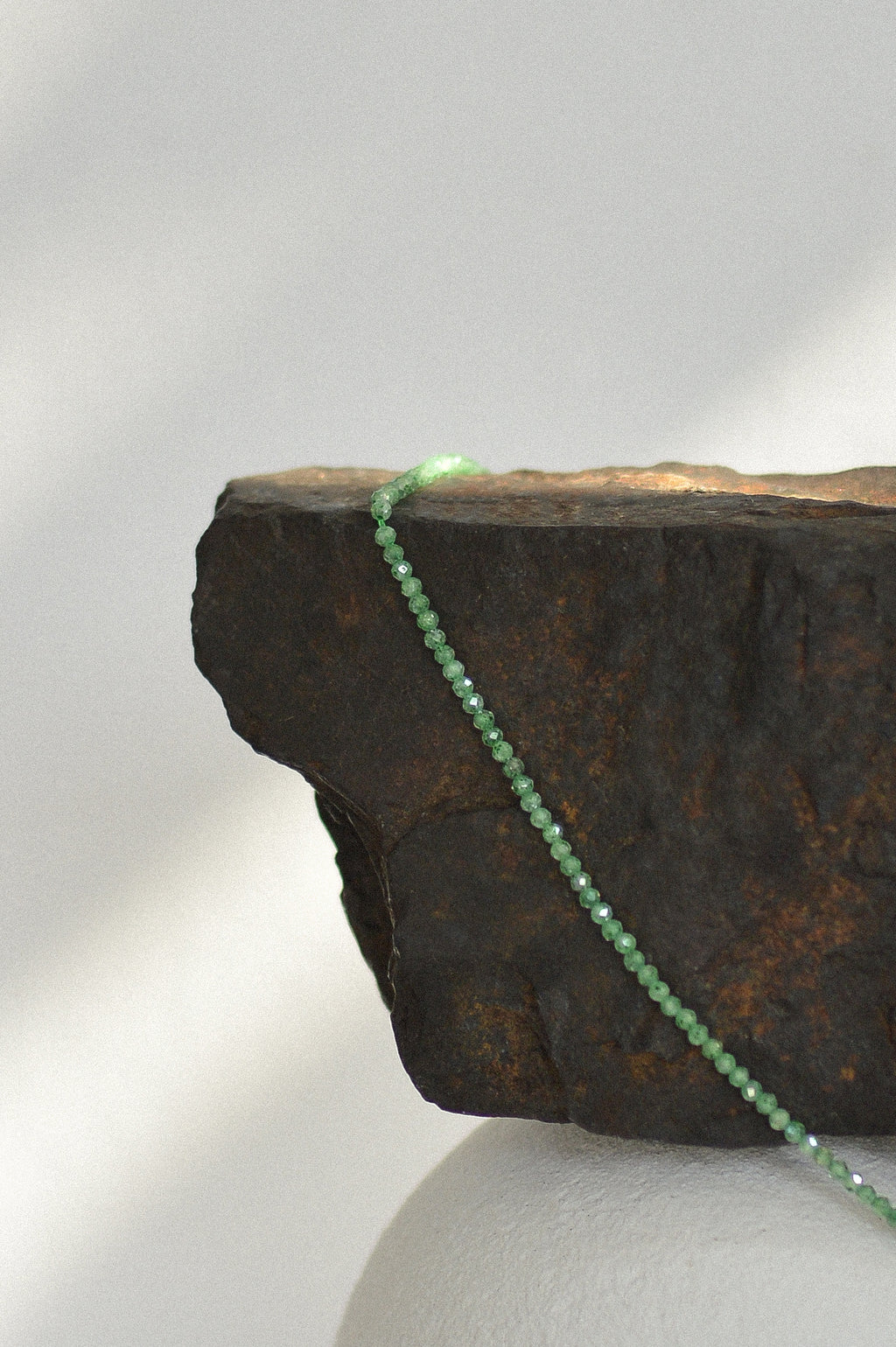 Faceted Gemstone Bead Bracelet