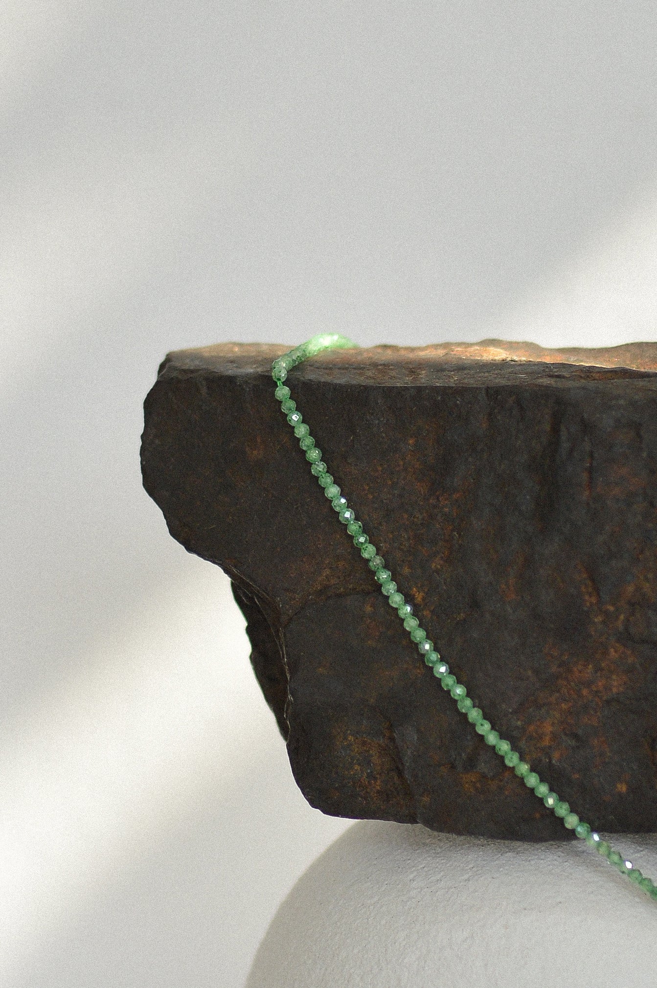 Faceted Gemstone Bead Bracelet