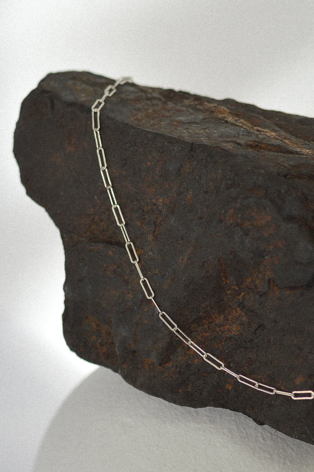 2mm Paperclip Chain Necklace