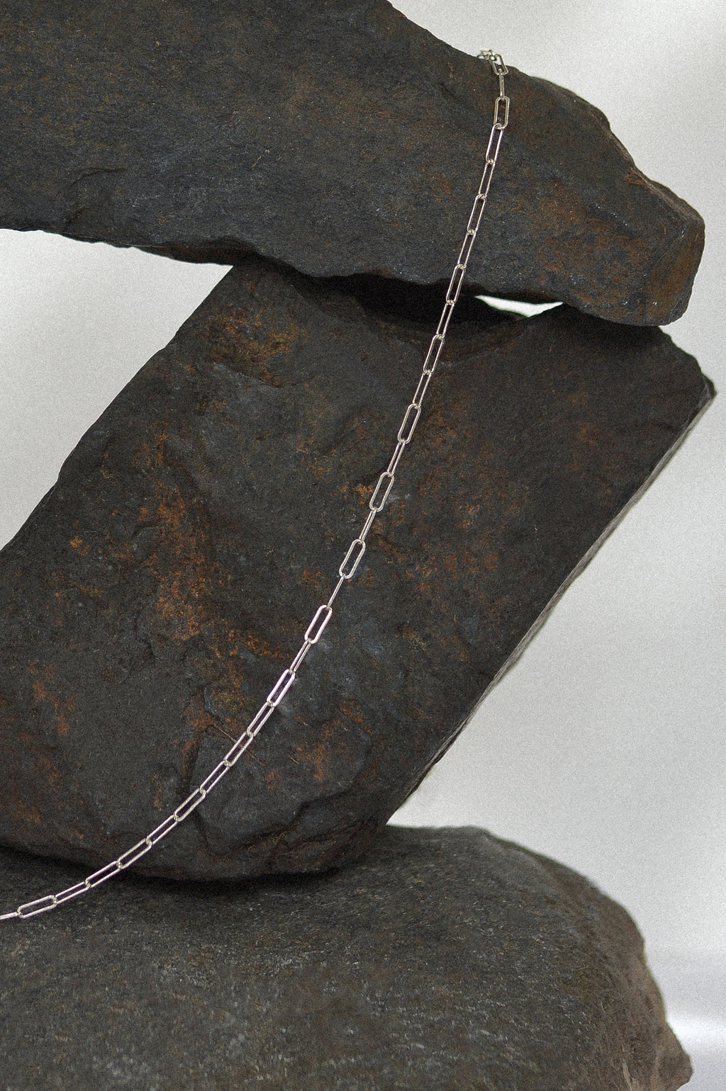 2mm Paperclip Chain Necklace
