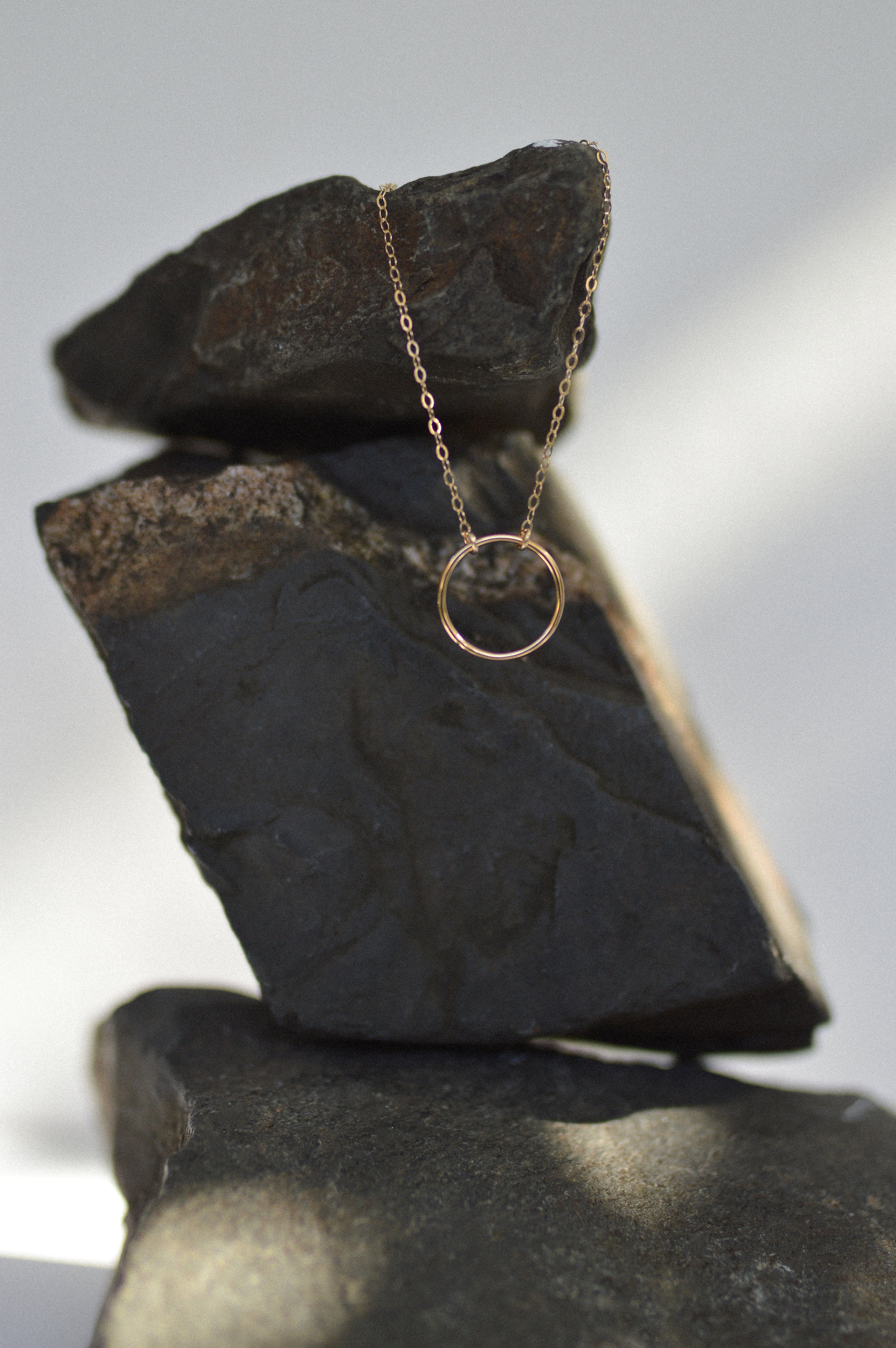 Circle Infinity Necklace