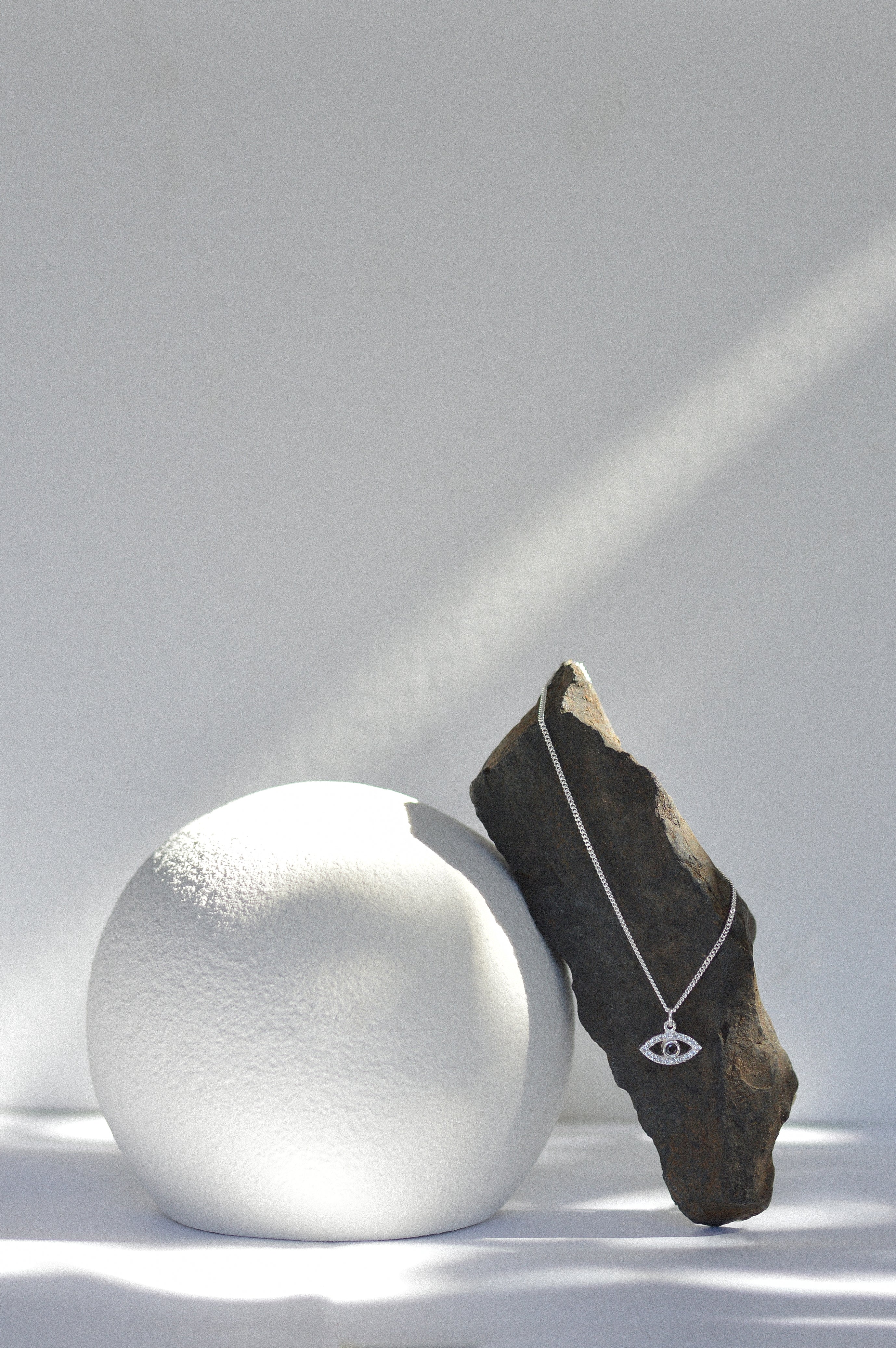 Evil Eye Cubic Zirconia Necklace