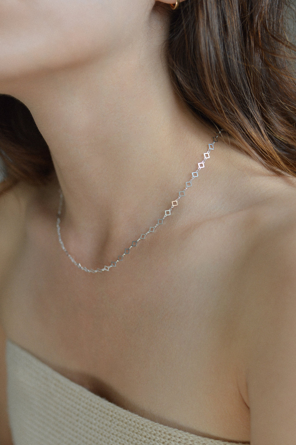 Square Frame Necklace