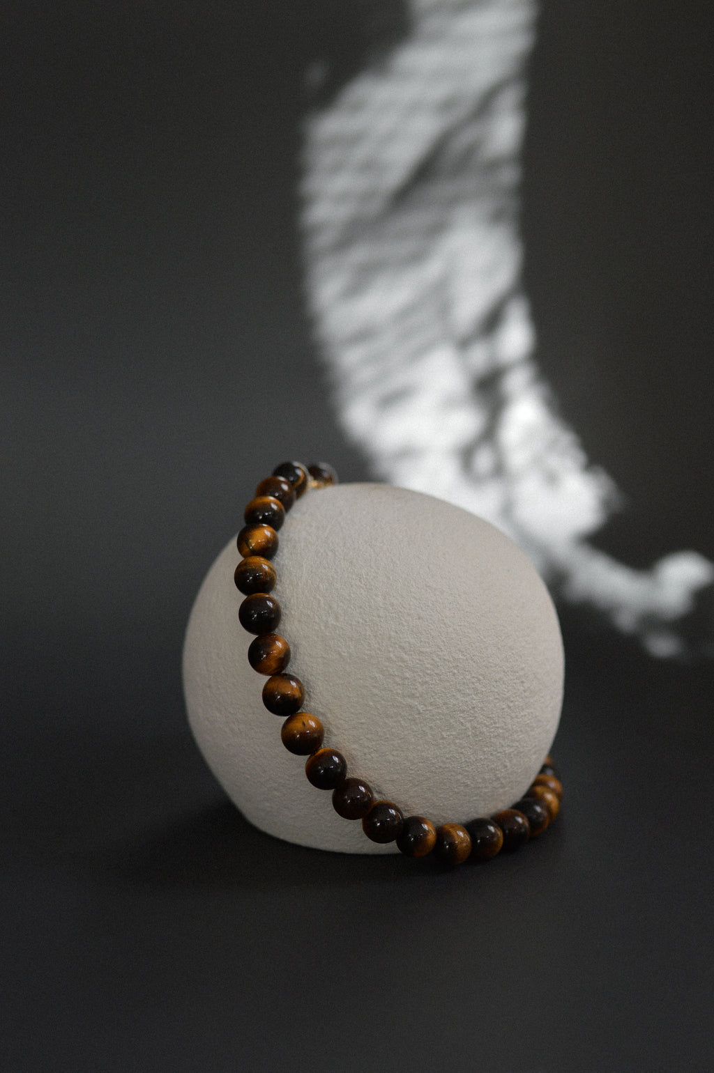 Tiger Eye Gemstone Bead Necklace