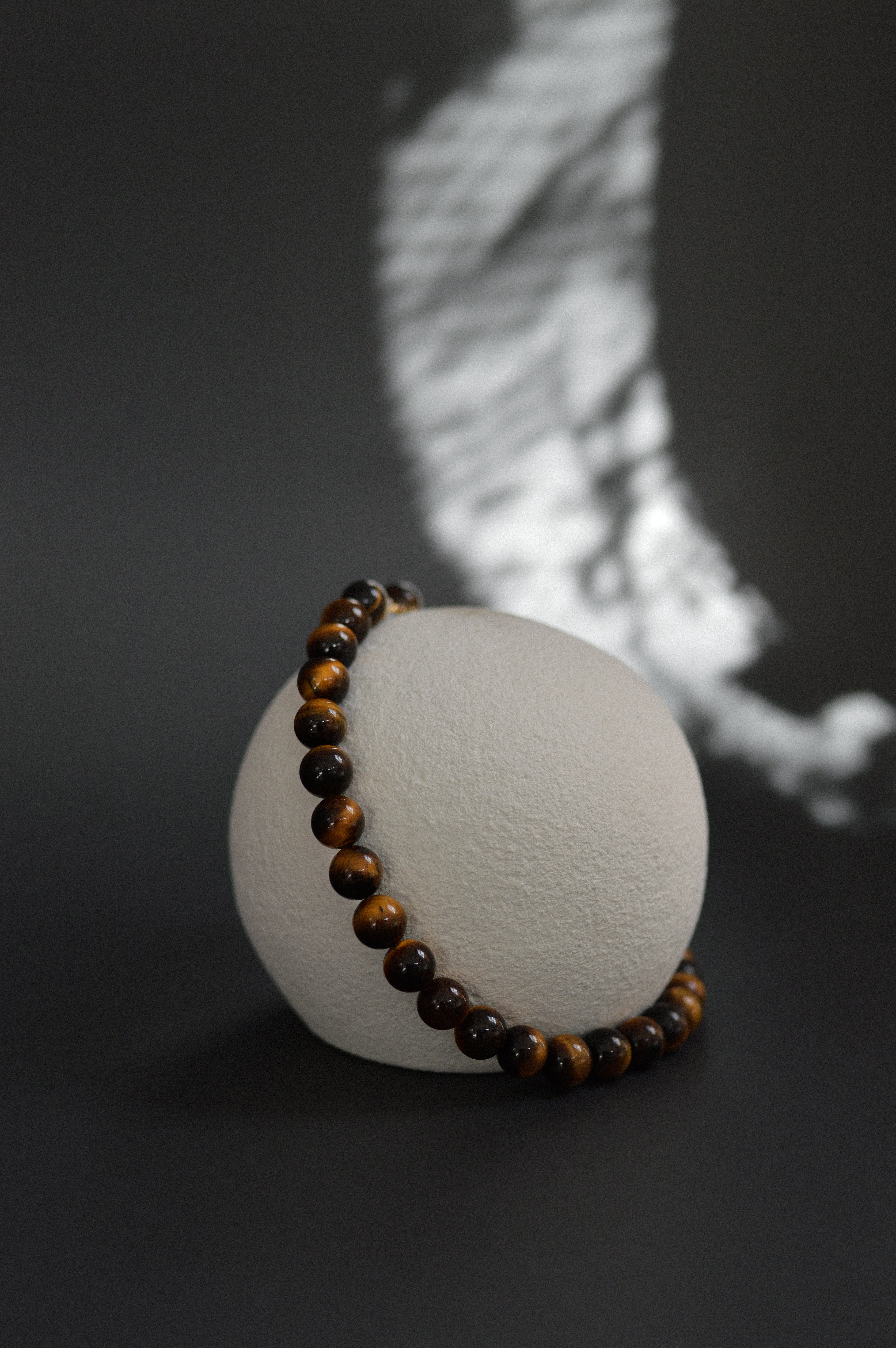 Tiger Eye Gemstone Bead Necklace