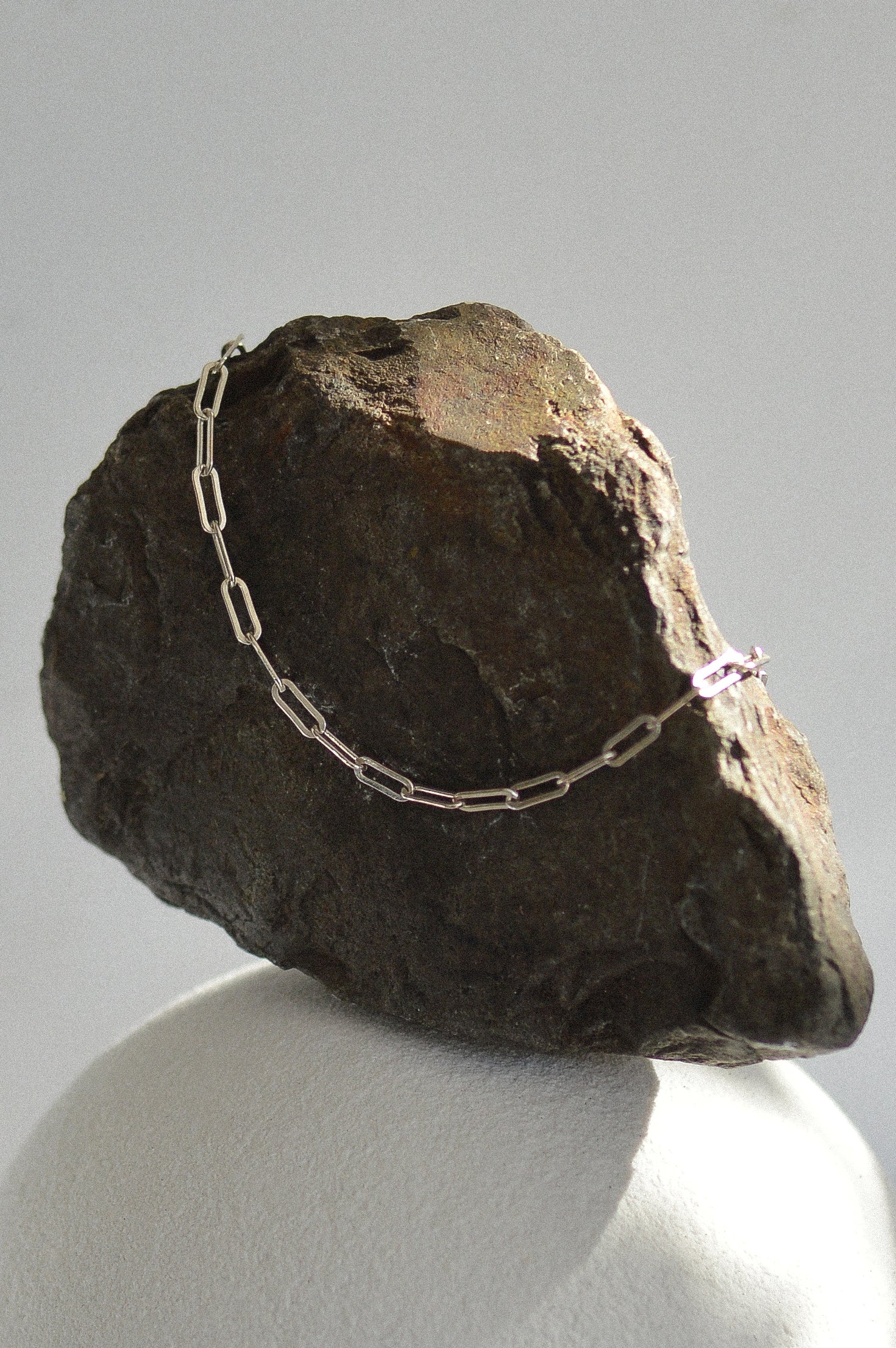 2.5mm Paperclip Chain Necklace