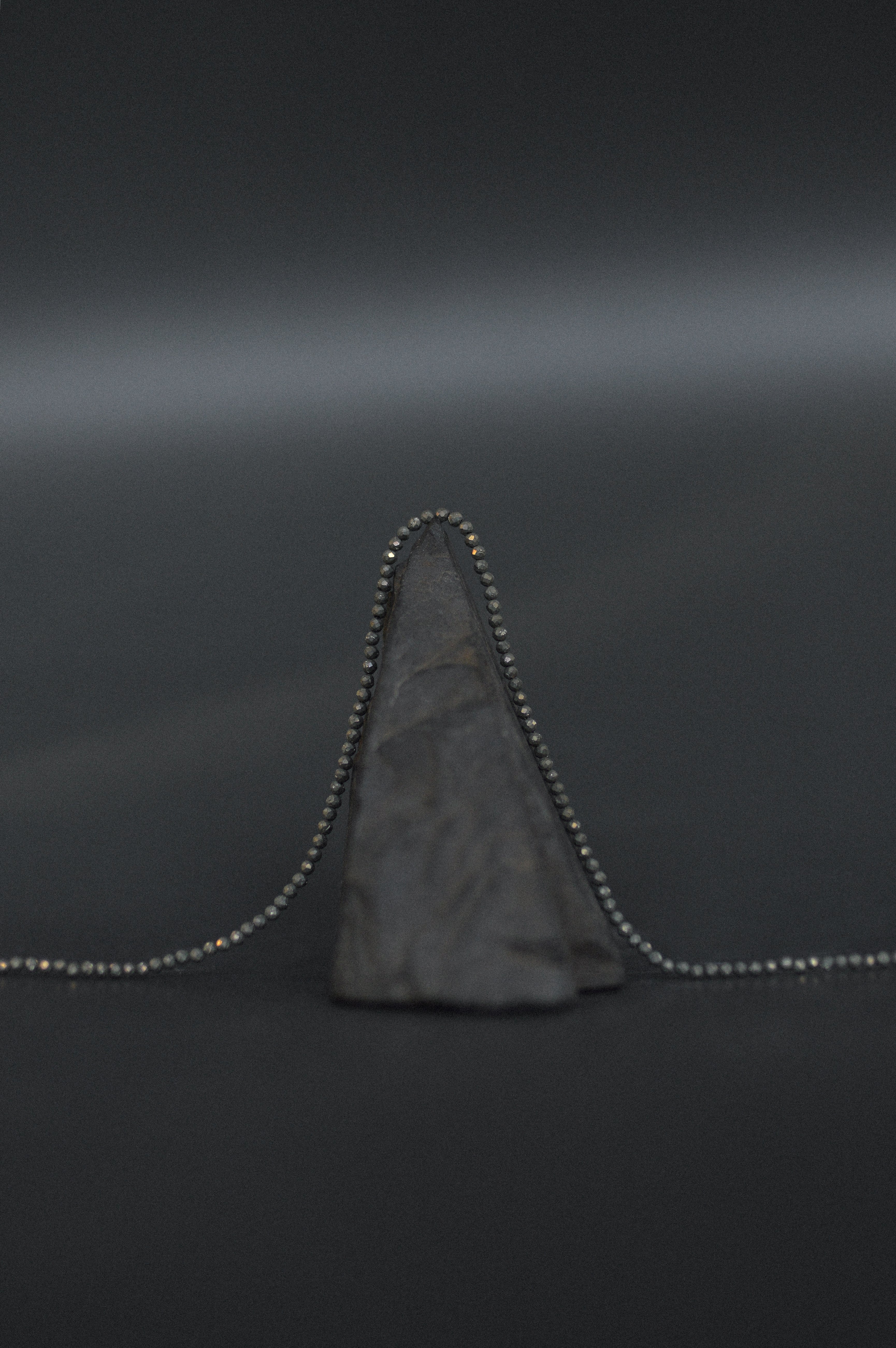 Pyrite Faceted Gemstone Bead Necklace