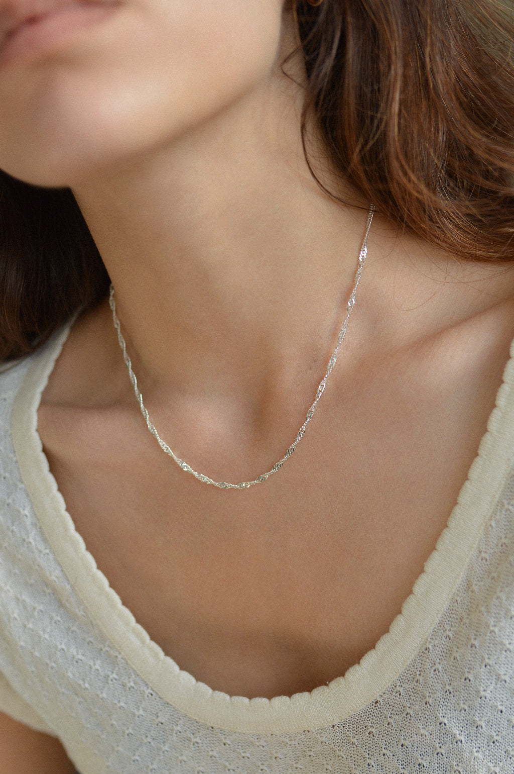 Singapore Twist Necklace