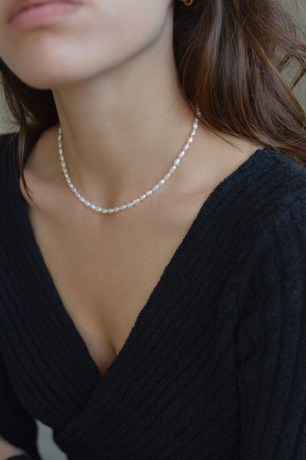 Dainty Freshwater Pearl Necklace