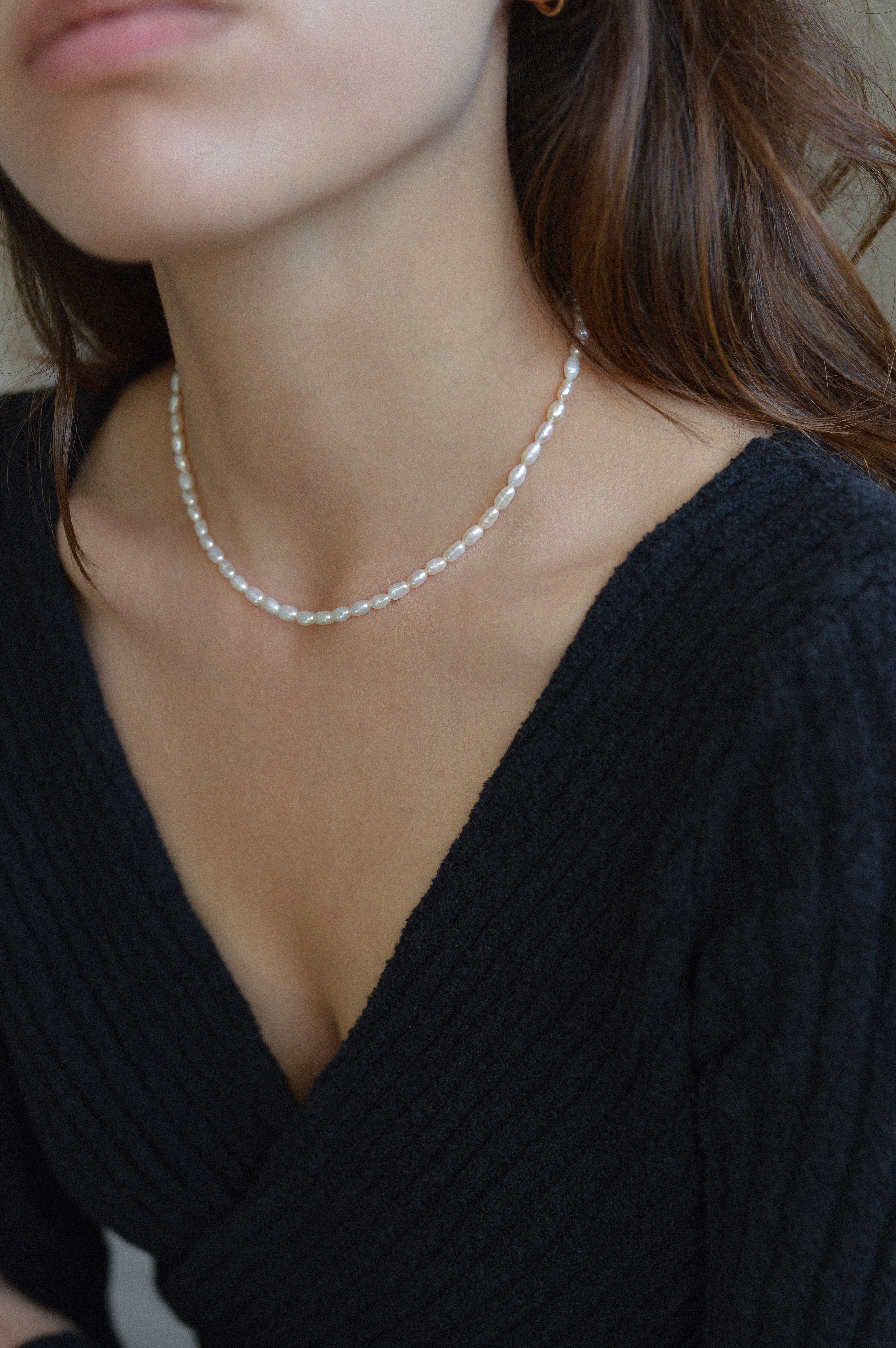 Dainty Freshwater Pearl Necklace