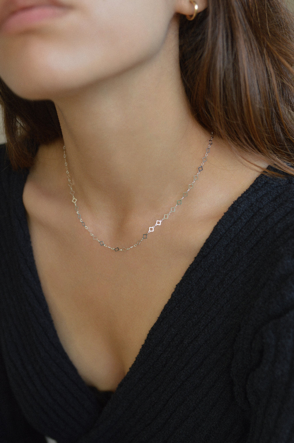 Square Frame Necklace