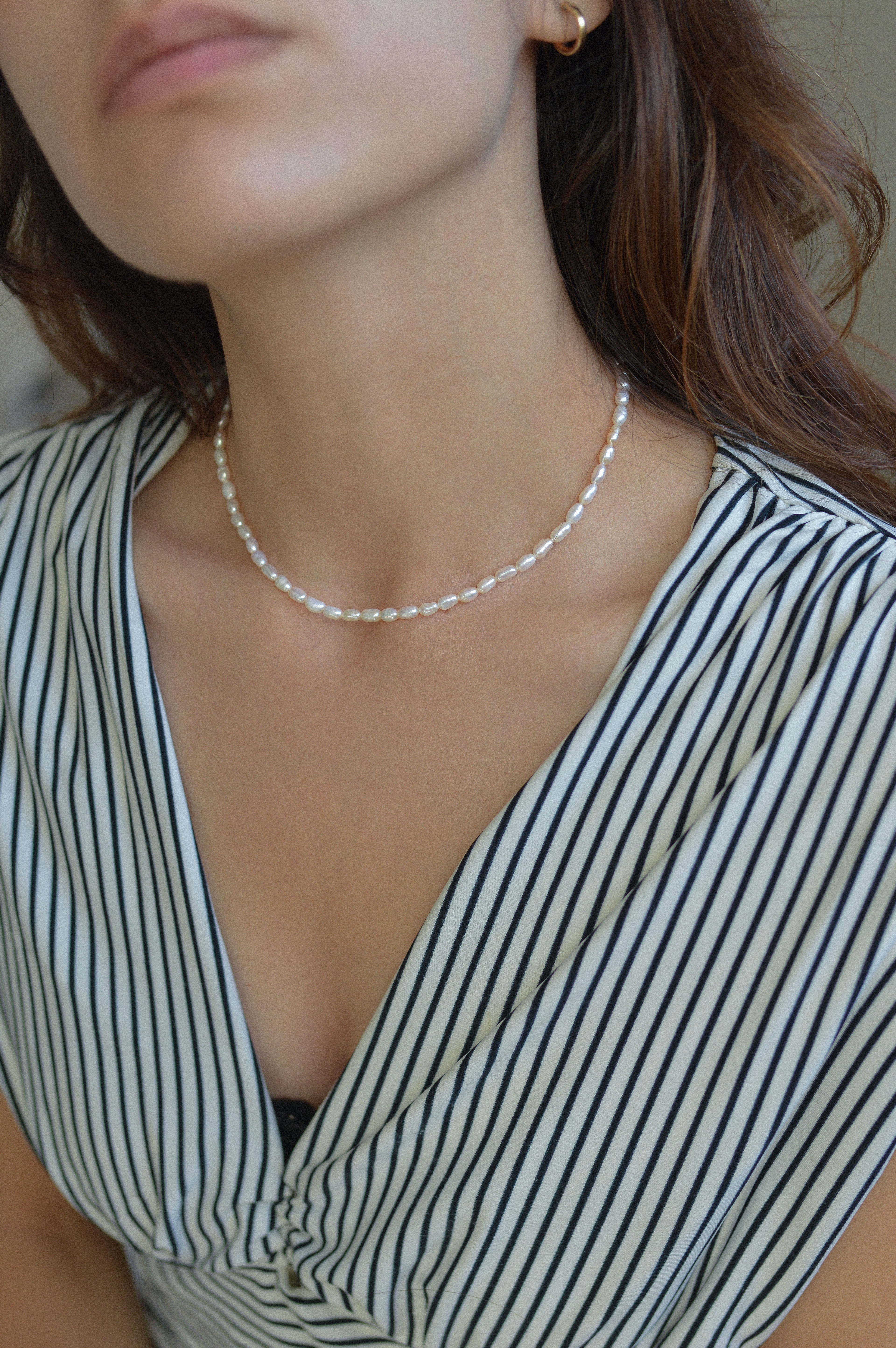 Dainty Freshwater Pearl Necklace
