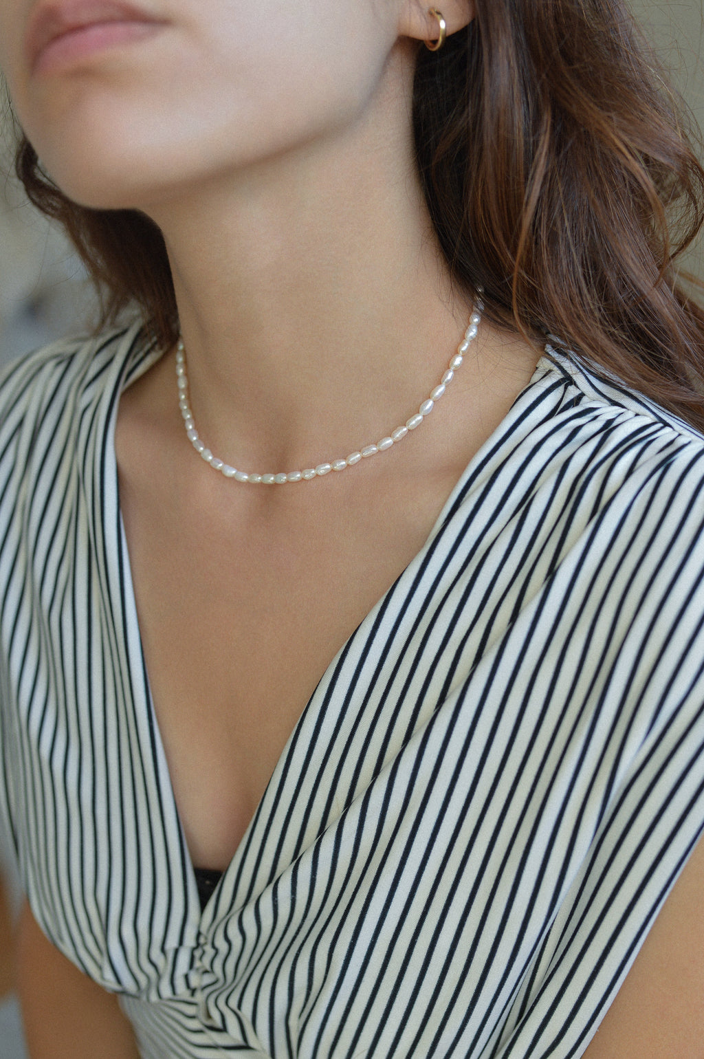 Dainty Freshwater Pearl Necklace